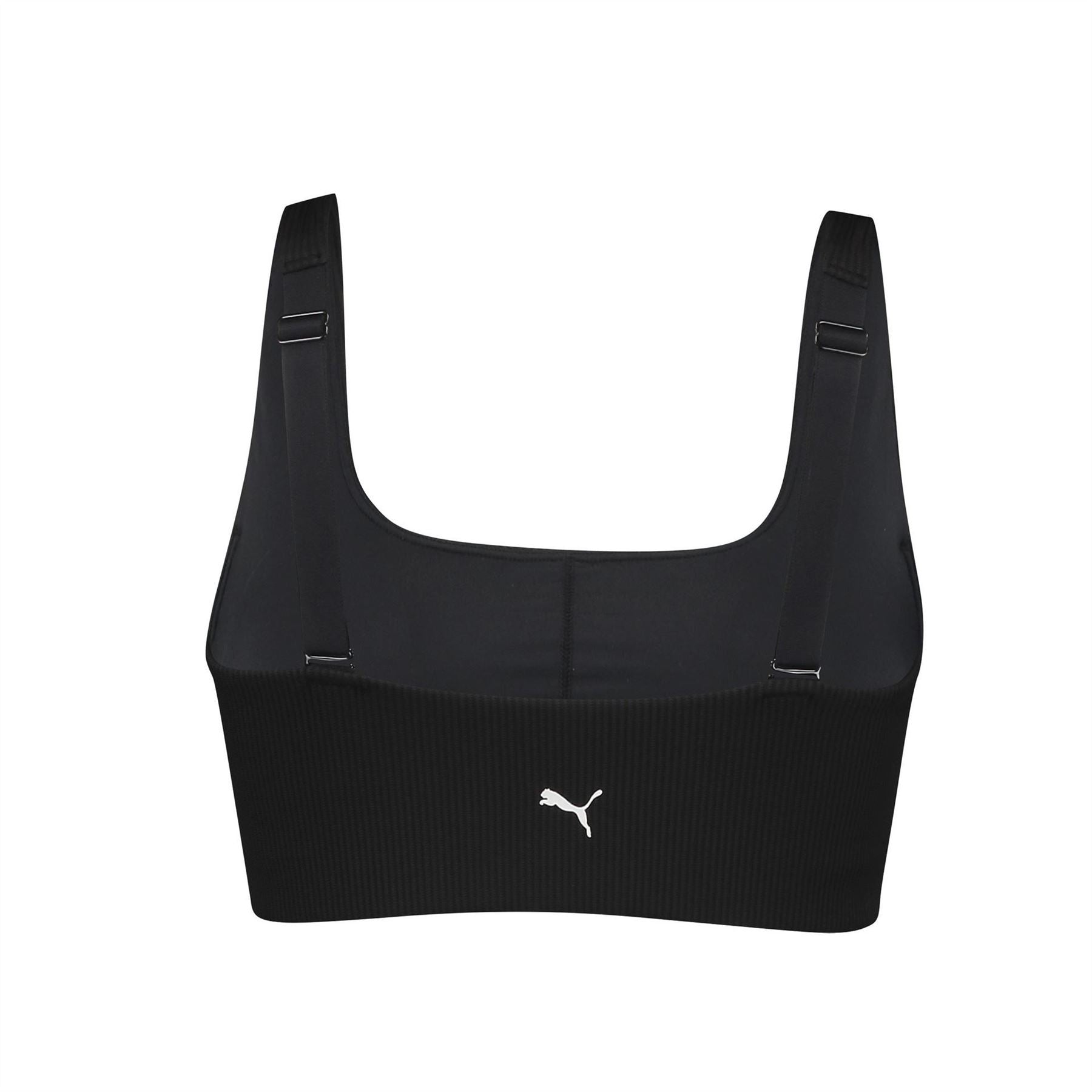 Puma Ribbed Scoop Neck Swimsuit