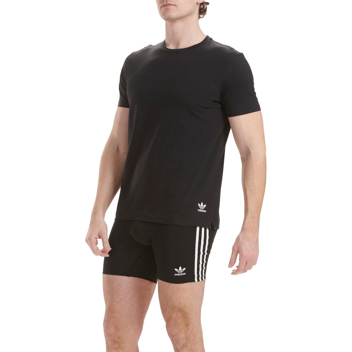 adidas Originals Mens Originals 2 Pack T-Shirts