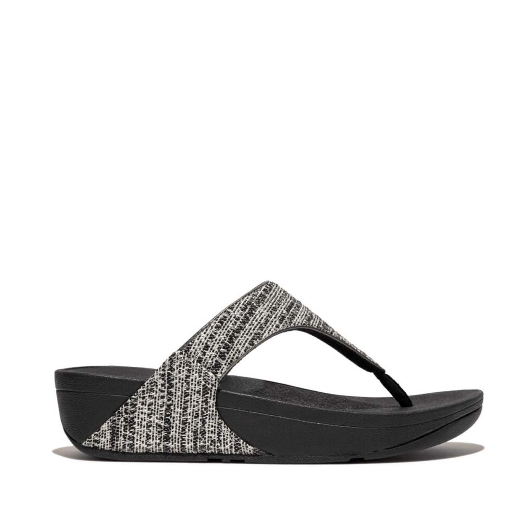 Fitflop Shimmerweave Toe Post Sandals