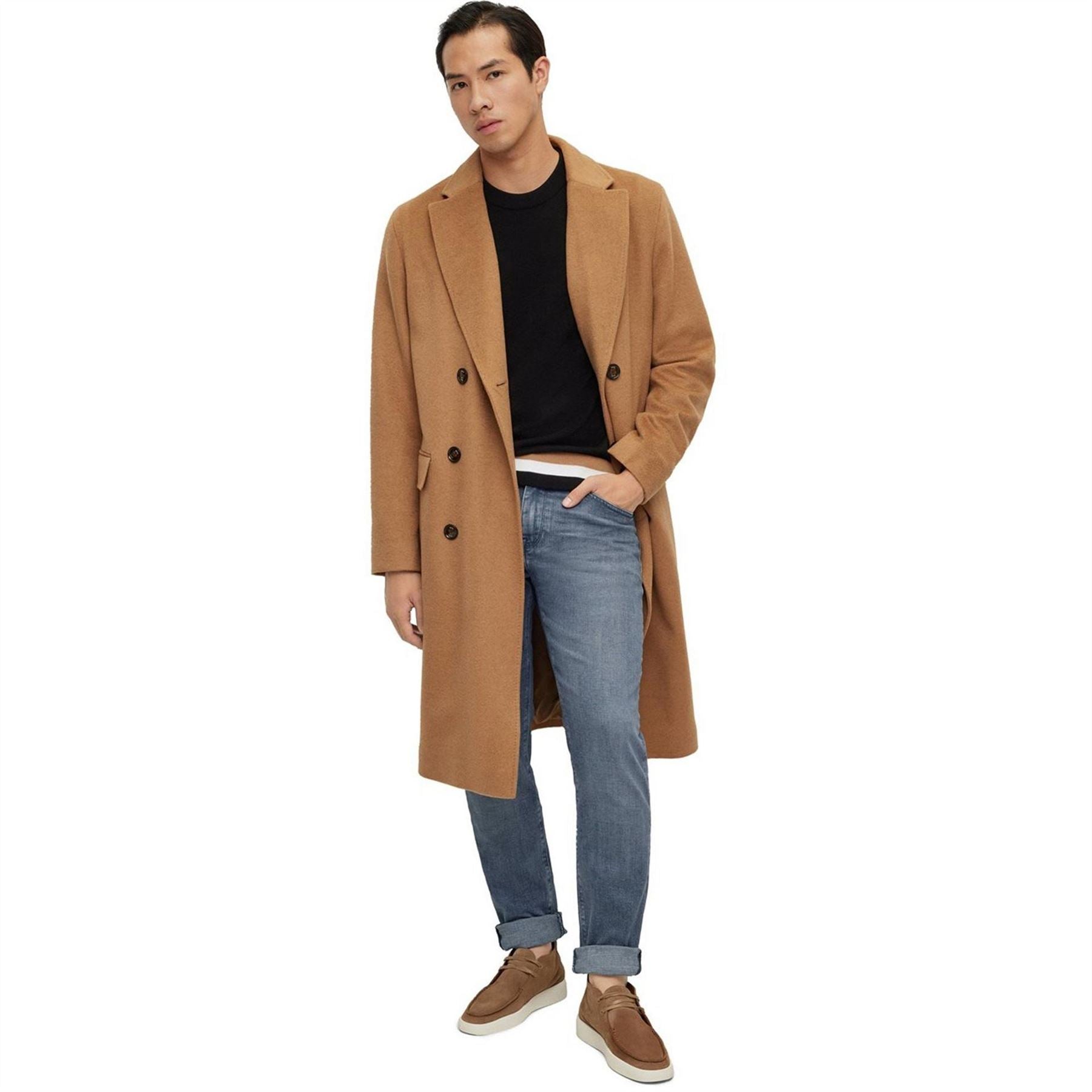 Boss Maine3 Slim Fit Mid Rise Jeans