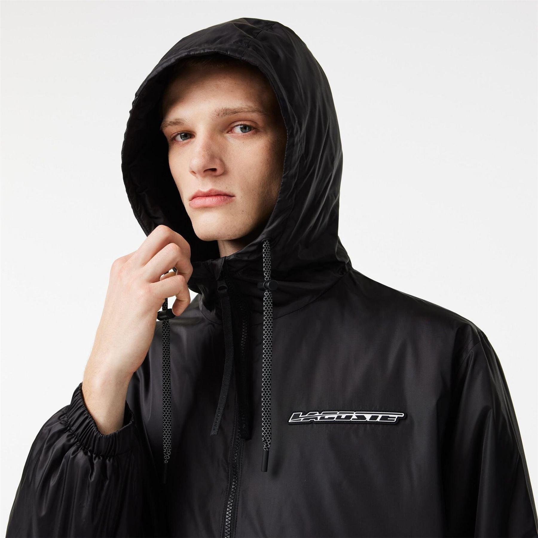 Lacoste Zipped Hooded Rain Anorak