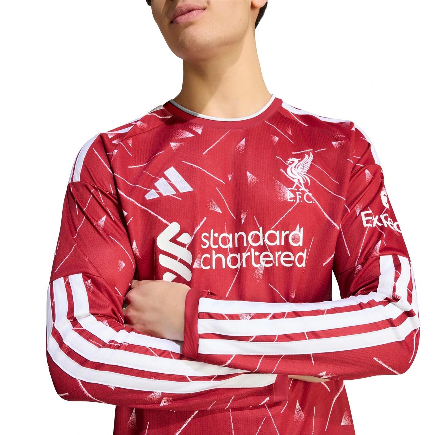 adidas Mens 2026 2027 Home Long Sleeved Shirt