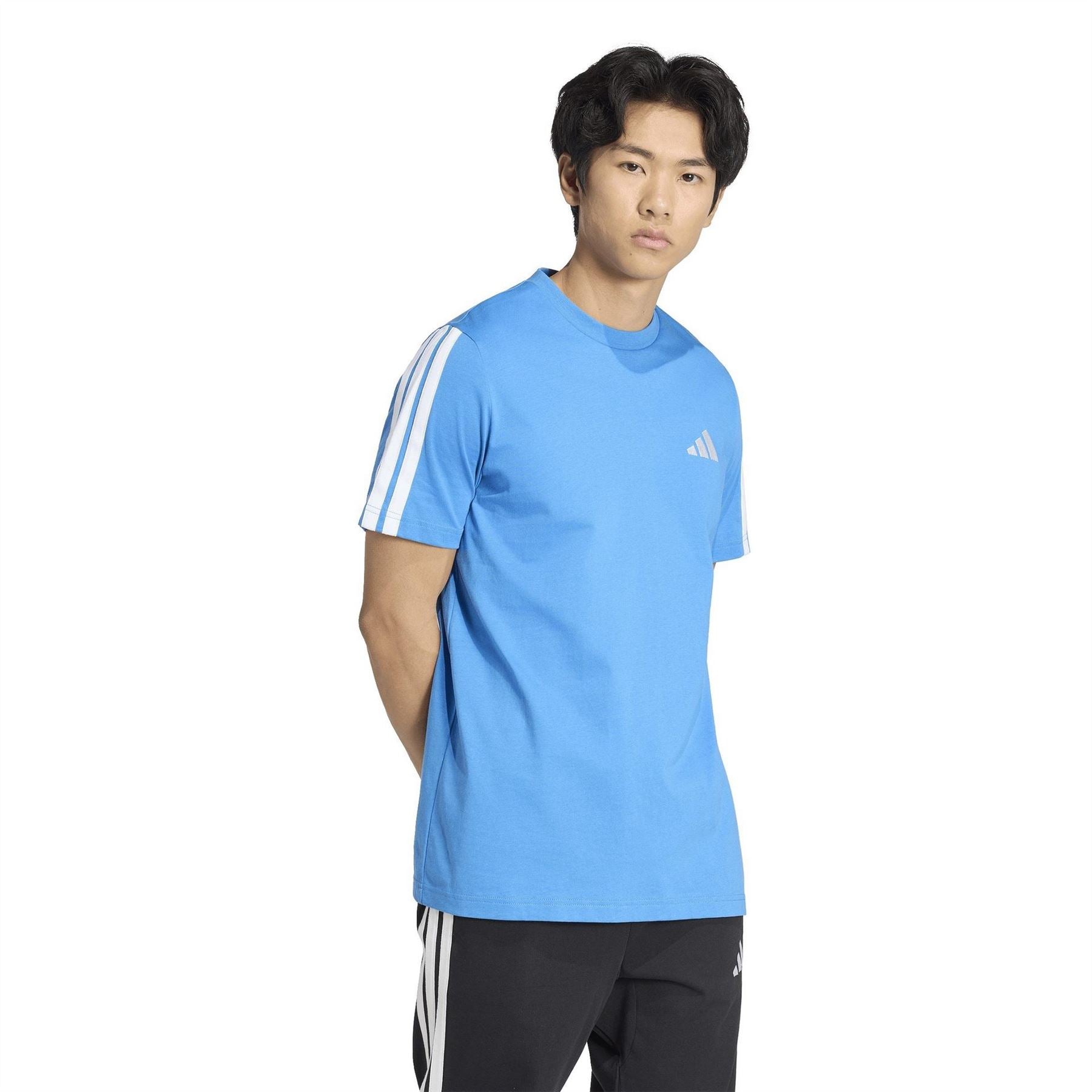 adidas Mens 3 Stripes T-Shirt