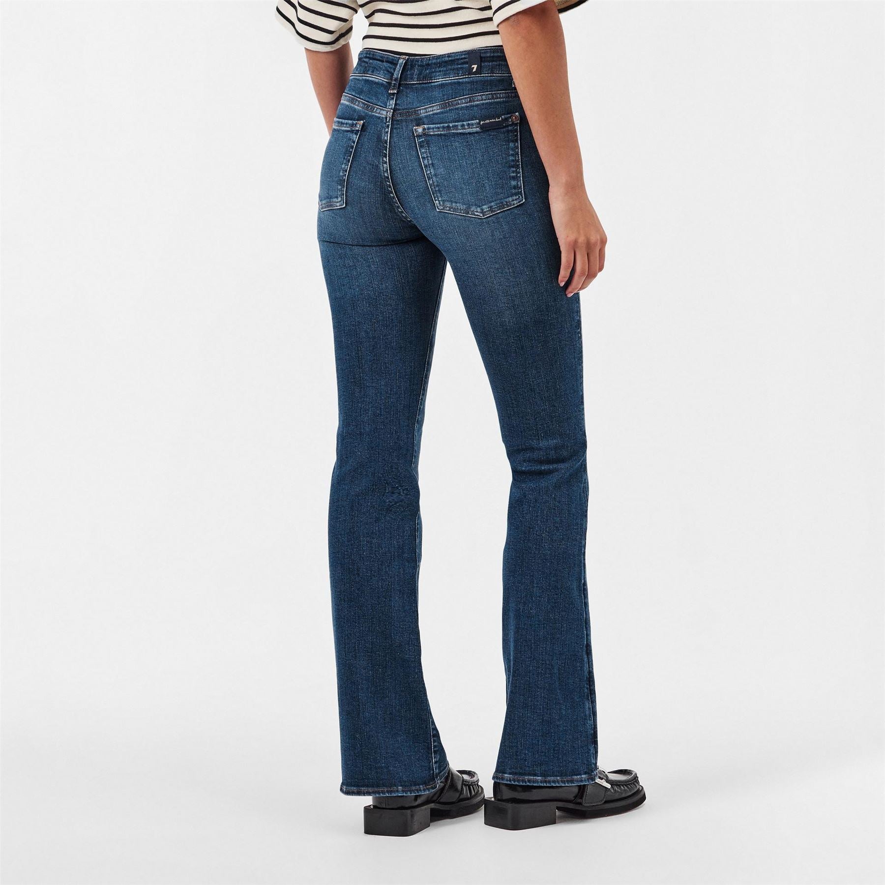 7 For All Mankind Leggy Five Pocket Design Jeans