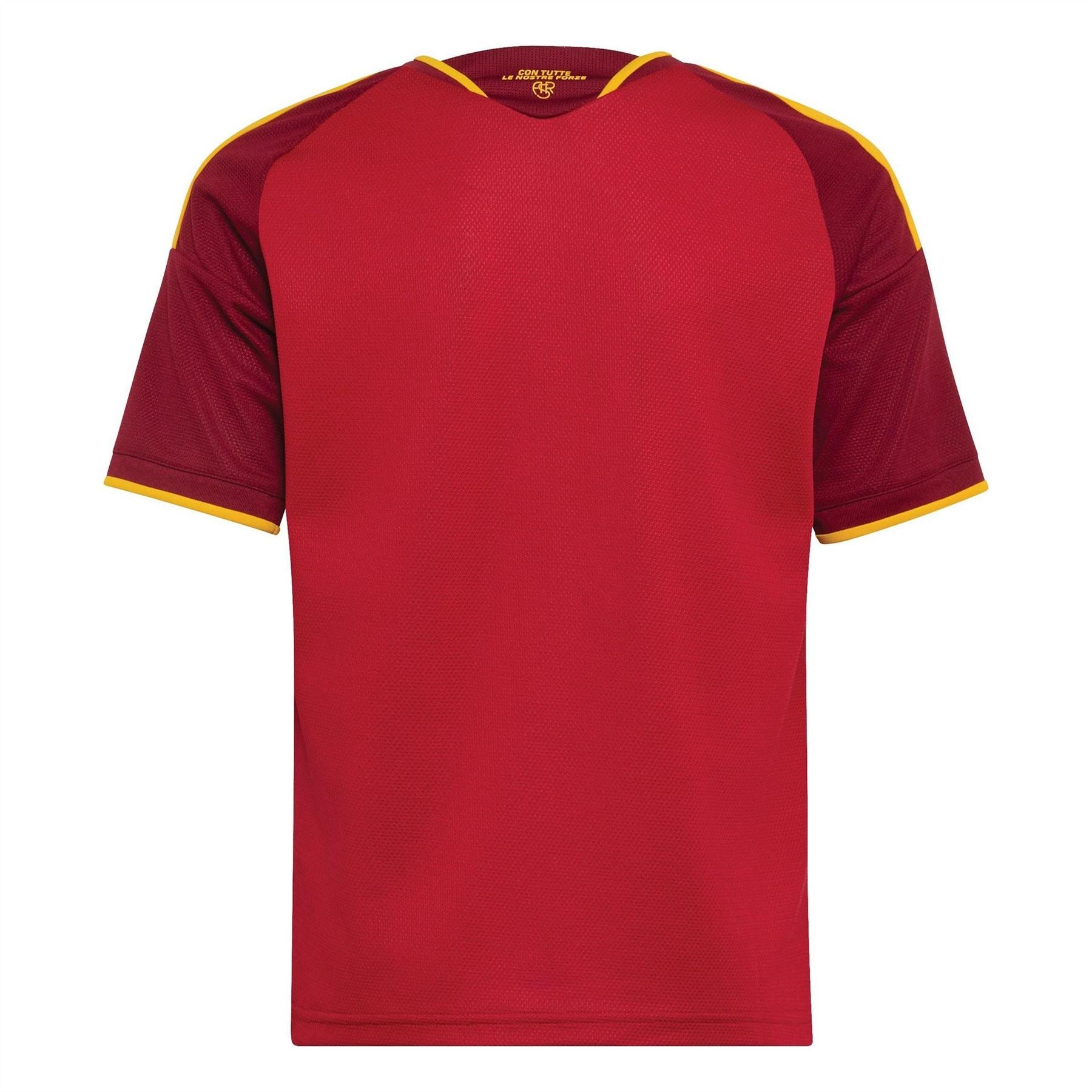 adidas Roma Home 24 25 Short Sleeve Aeroready Football Shirt