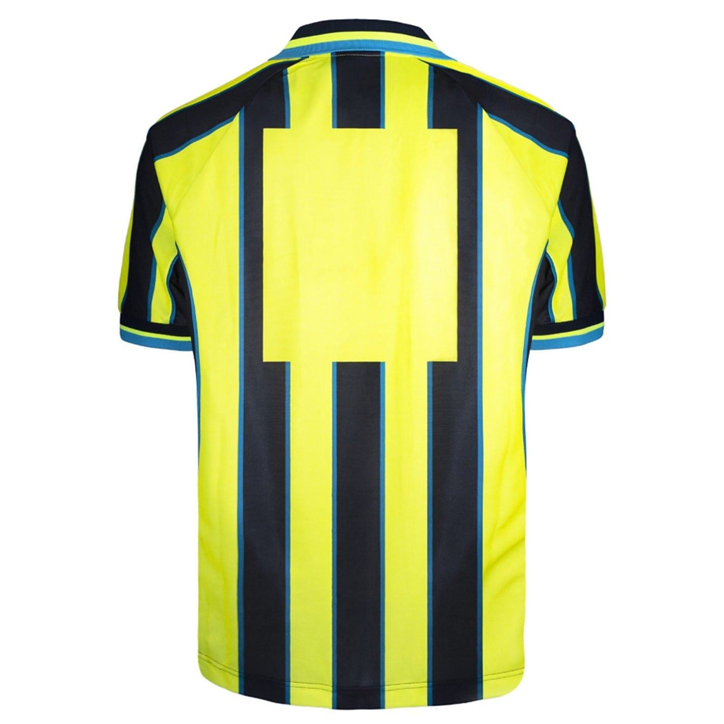 Score Draw Manchester City Retro Away Shirt 1999 Adults
