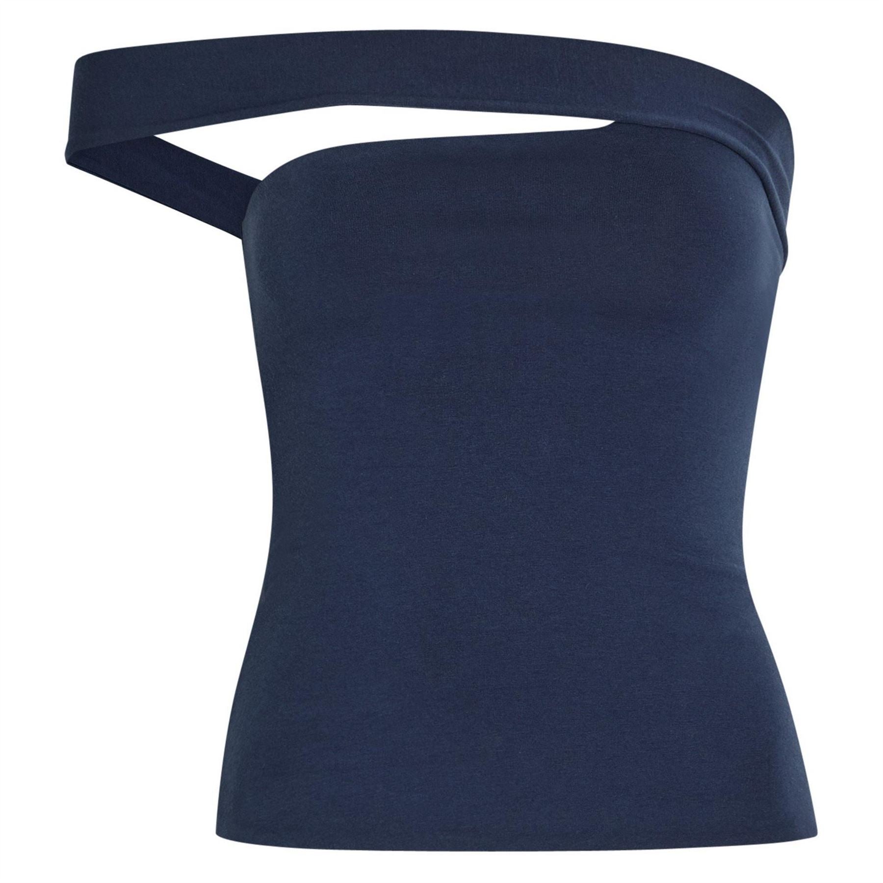 SKIMS Jersey Asymmertical Top
