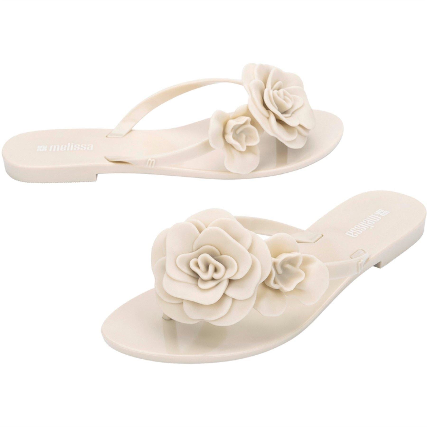 Melissa Petals Floral Toe Post Sandals