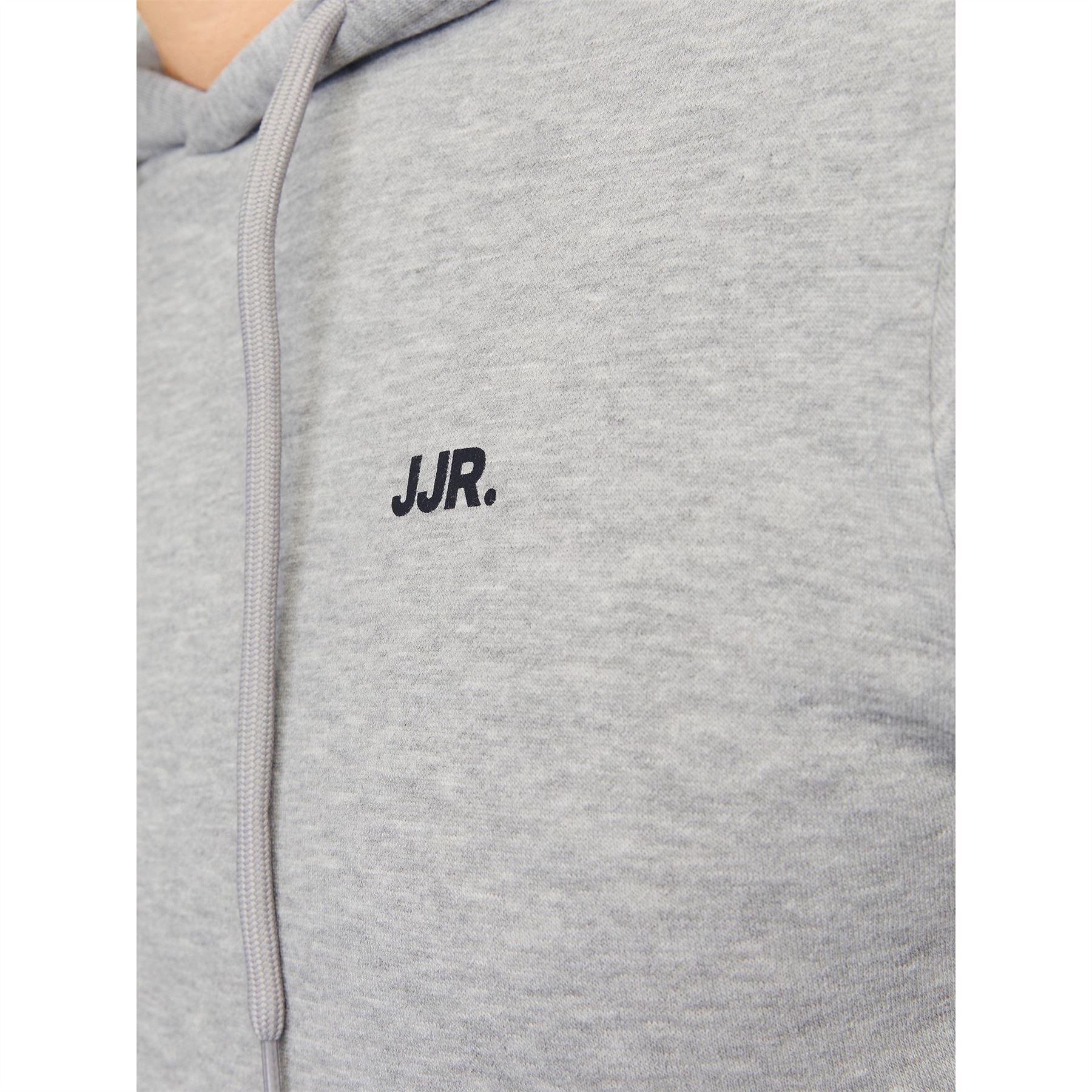 JJ Rebel Long Sleeve Logo Print Hooded Sweatshirt