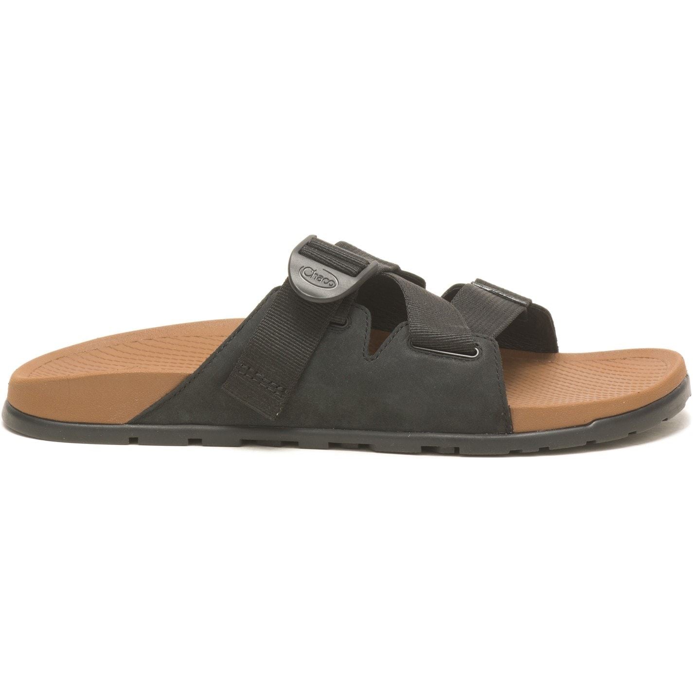 Chaco Mens Lowdown Leather Slide Sandal