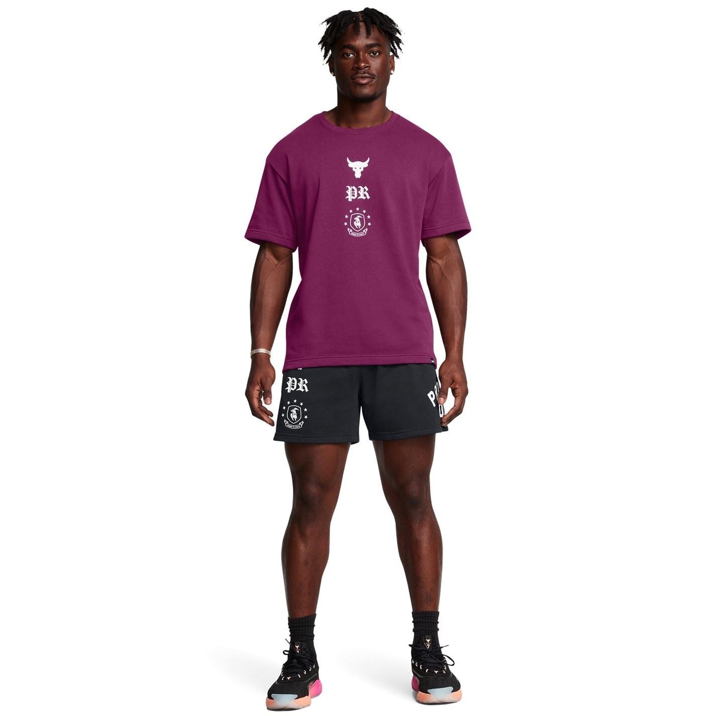 Under Armour Project Rock Terry Fitness Bermuda Shorts