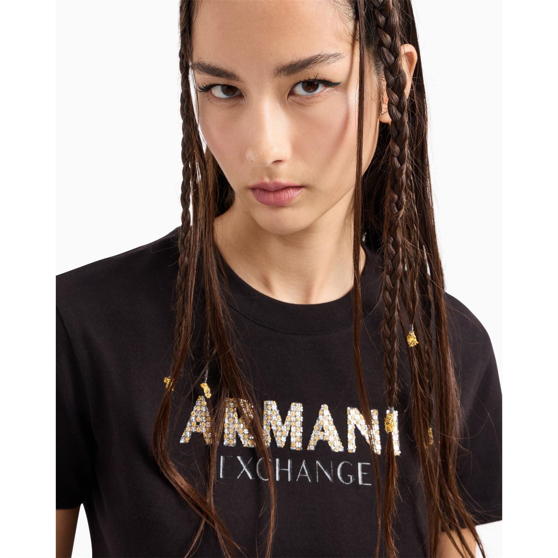 Armani Exchange Exchange Regular Fit Crew Neck T-Shirt