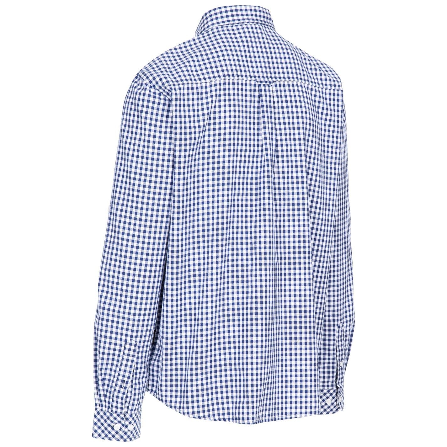 Trespass Checkerboard Regular Fit Cuff Sleeve Long Sleeve Shirt