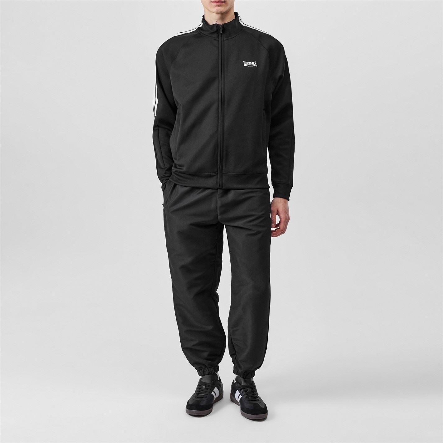 Lonsdale Mens 2 Stripe Track Top