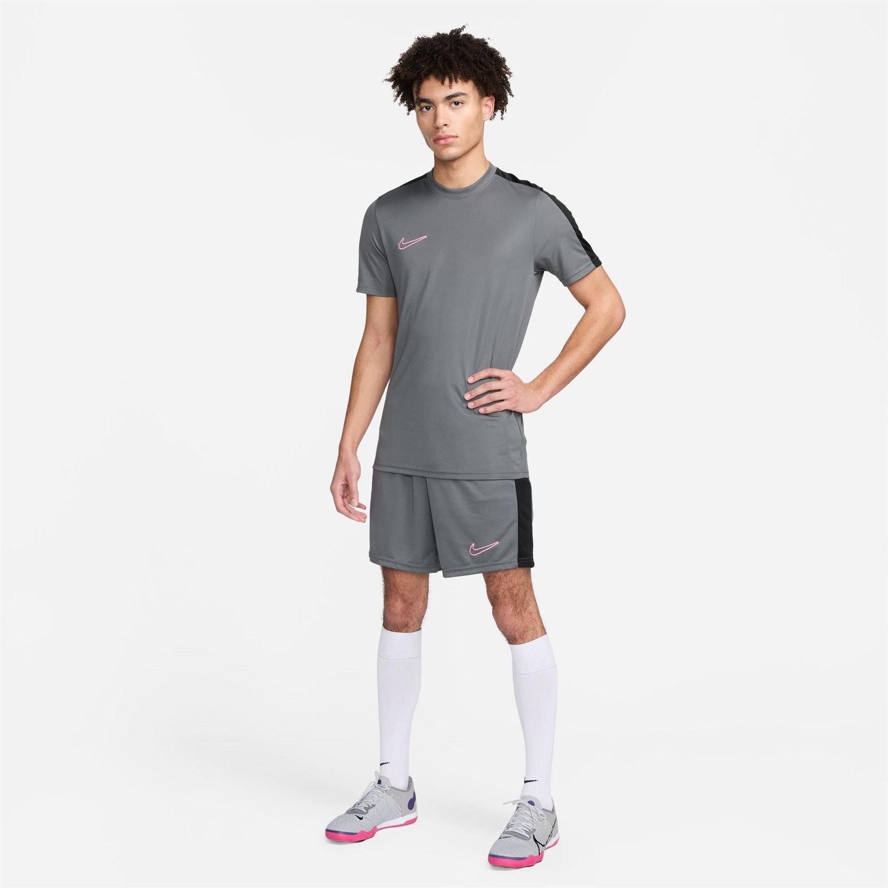 Nike Mens Dri Fit Academy Short Sleeve Football Top
