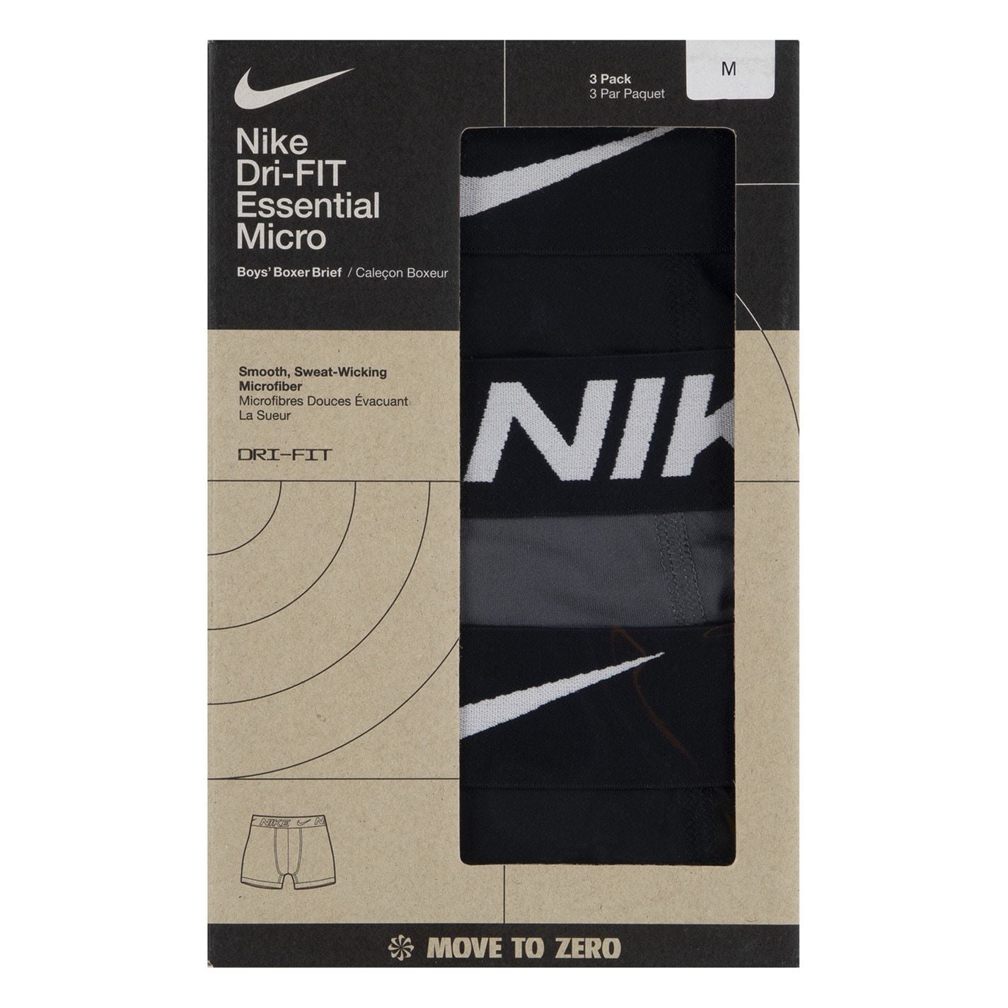 Nike Micro Brief 3 Pack Briefs Junior Boys