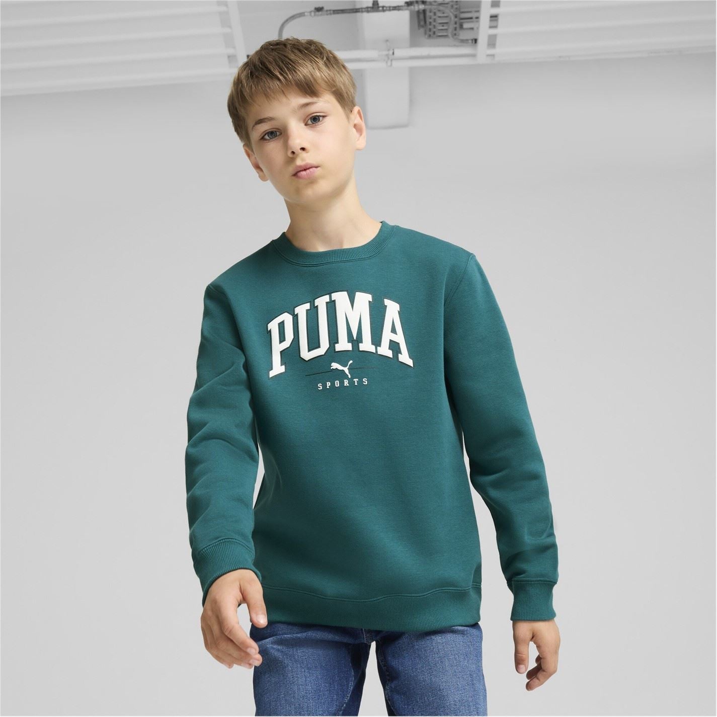 Puma Squad Crew Neck Regular Fit Sweatshirt