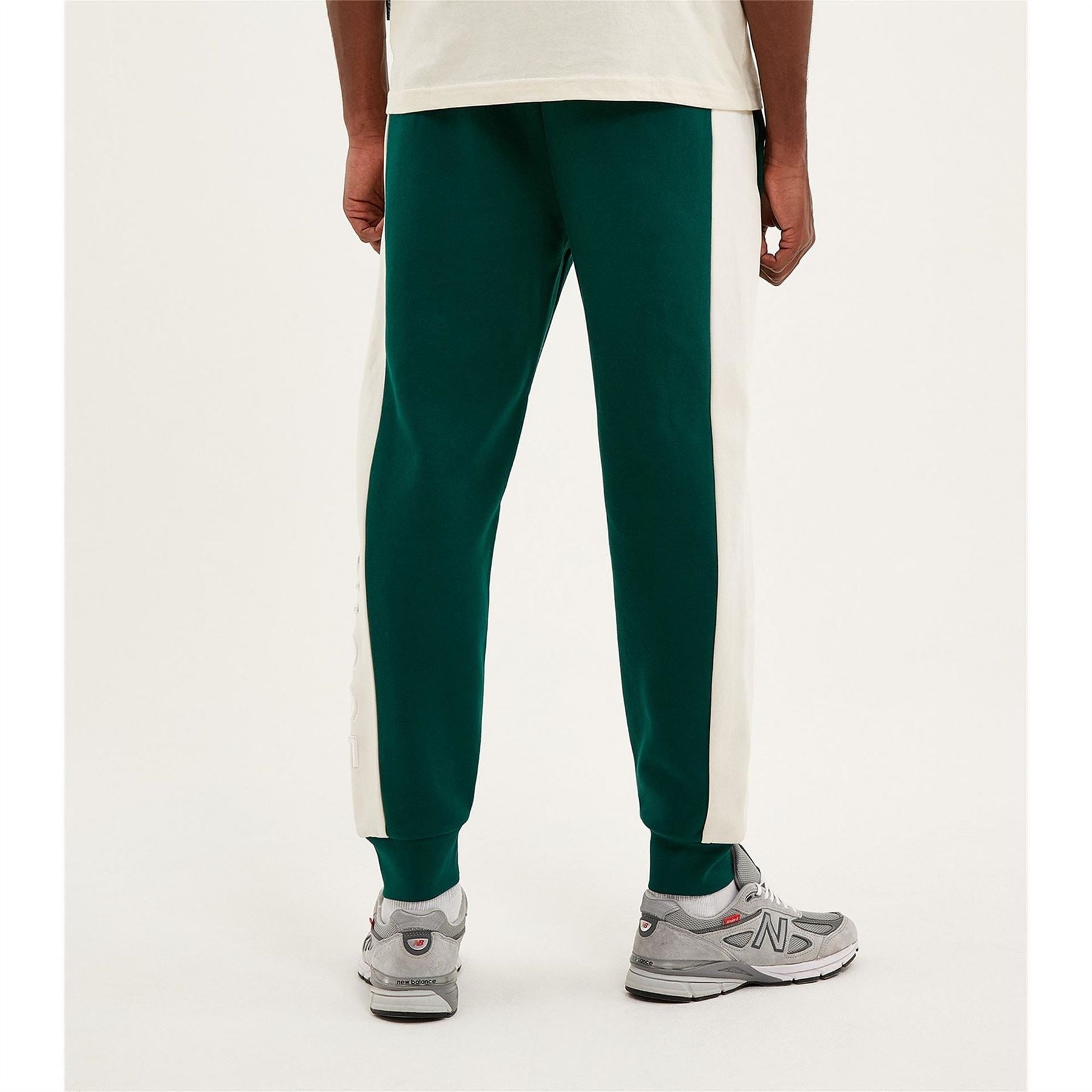 Nicce Mens Mercury Stripe Jogging Bottoms