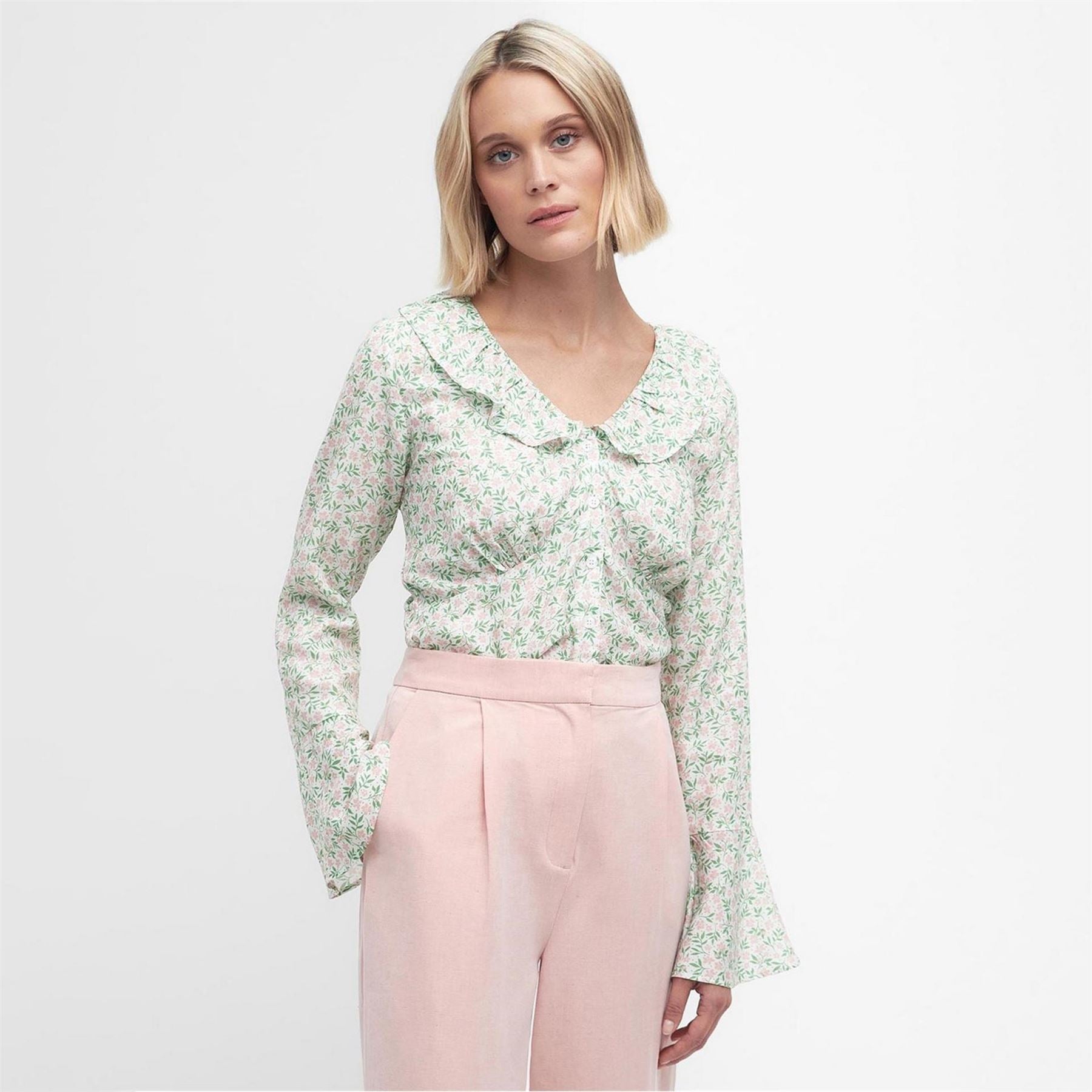 Barbour Floral Blouse