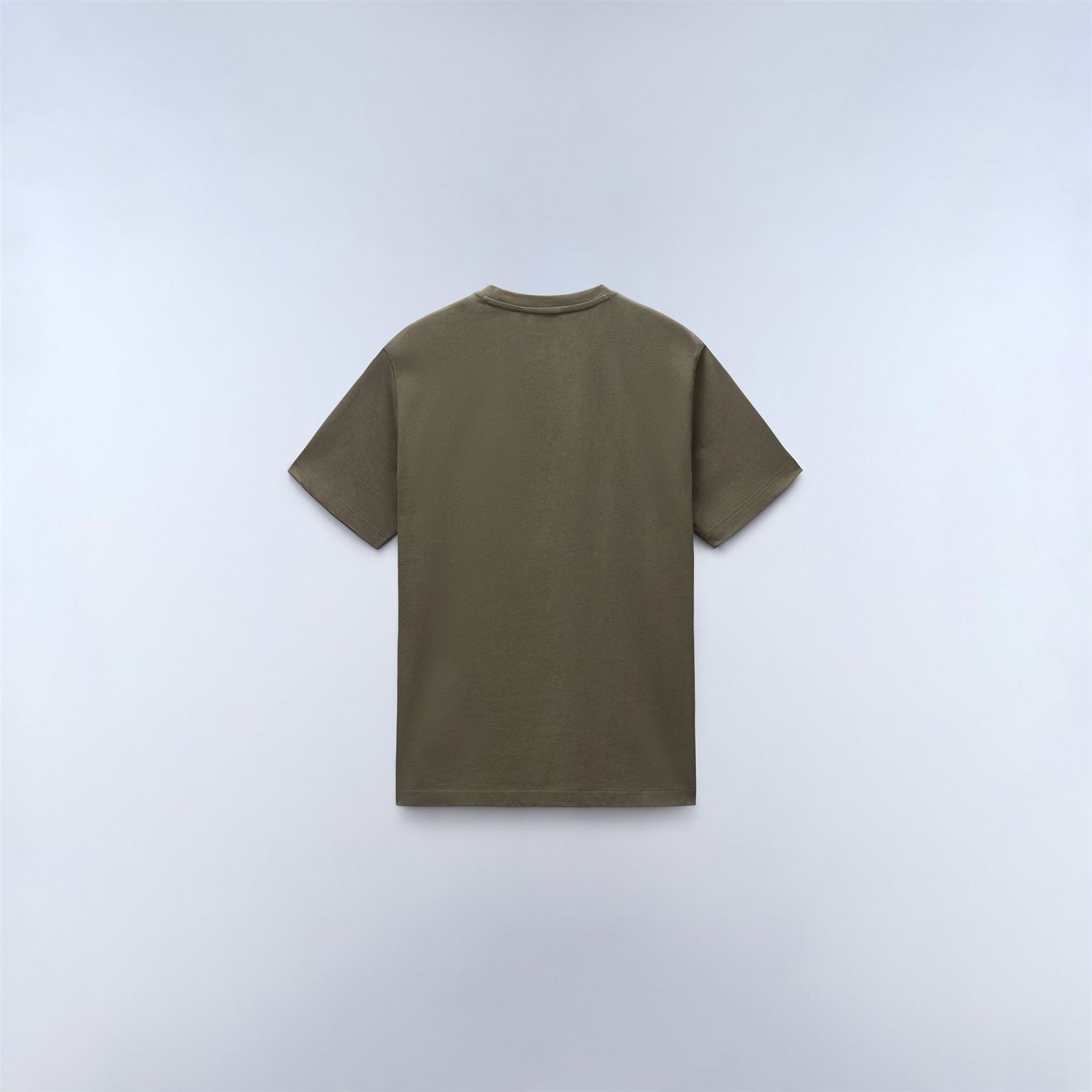 Napapijri Box Print Crew Neck Regular Fit T-Shirt