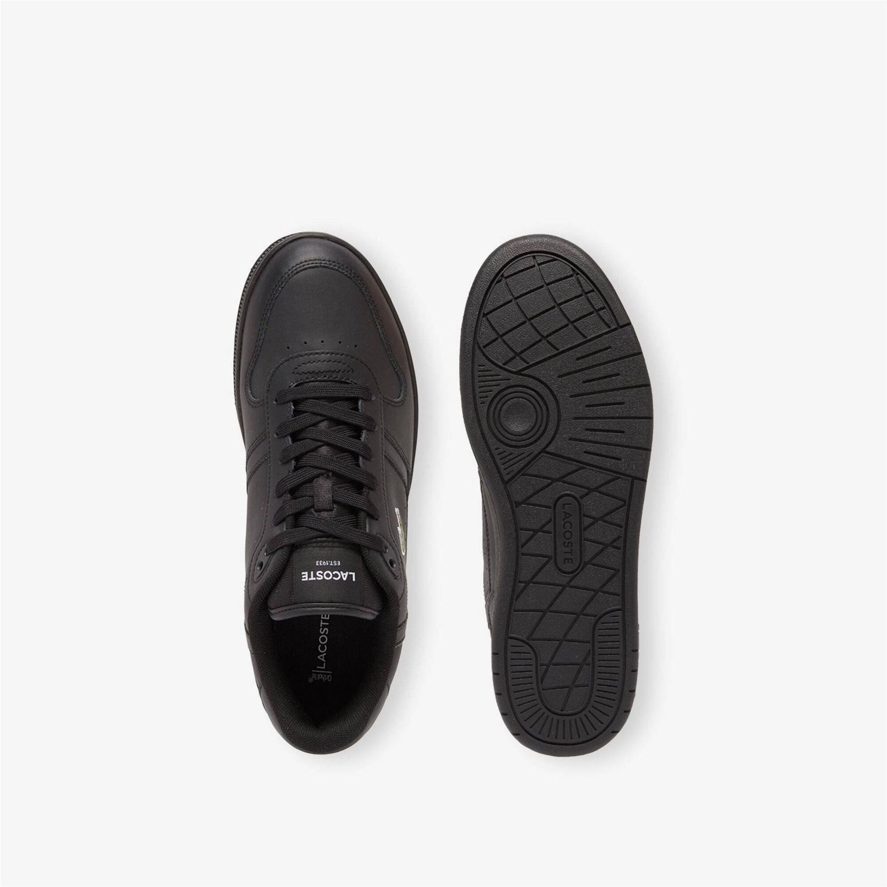 Lacoste T Clip Low Top Crocodile Print Sneakers