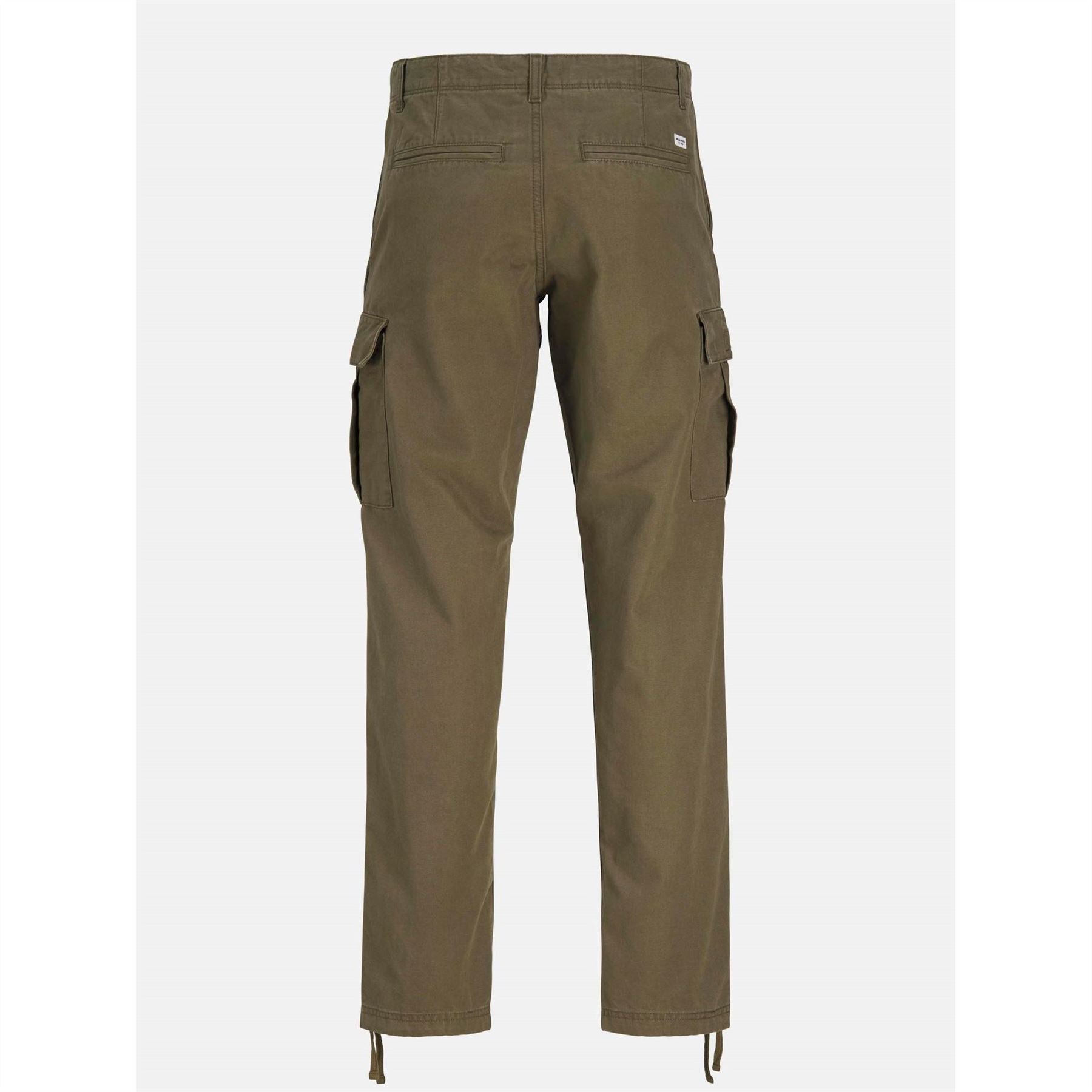 Jack and Jones Kane Barkley Solid Patterned Cargo Pants