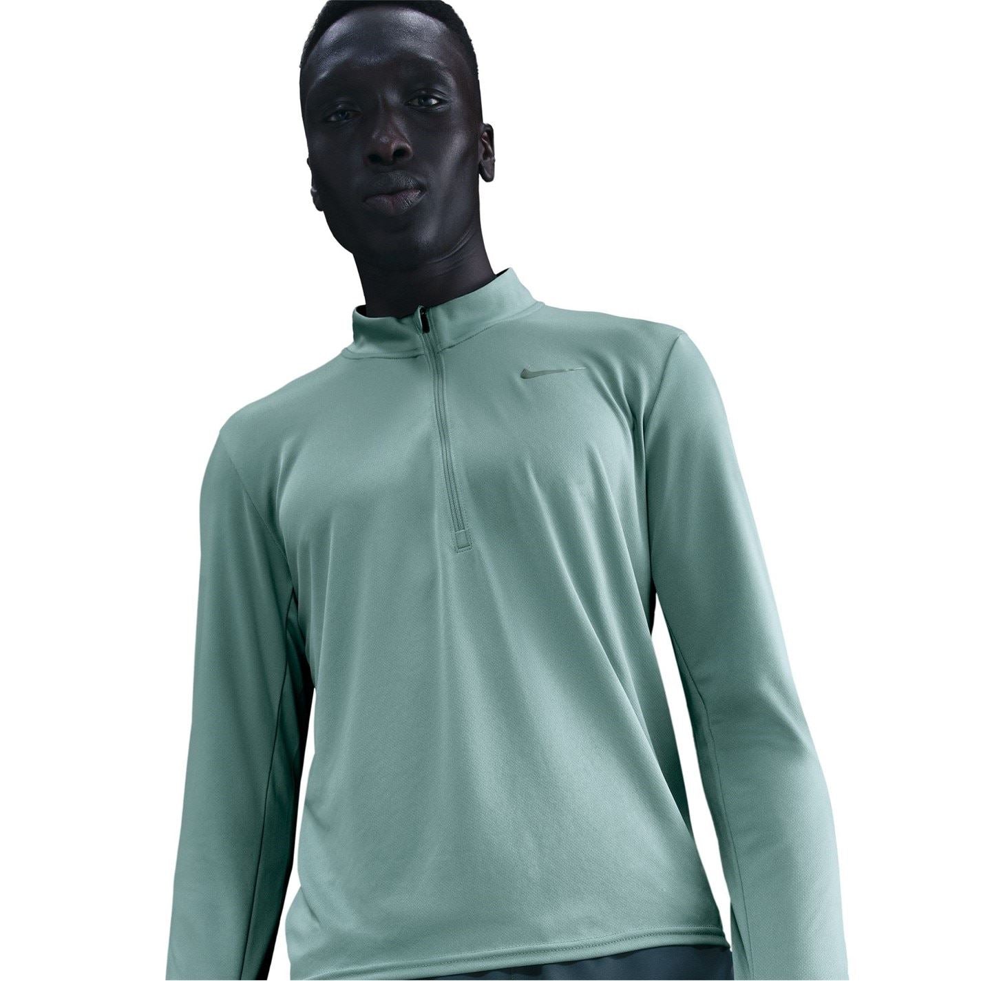 Nike Mens Half Zip Core Long Sleeve Running Top