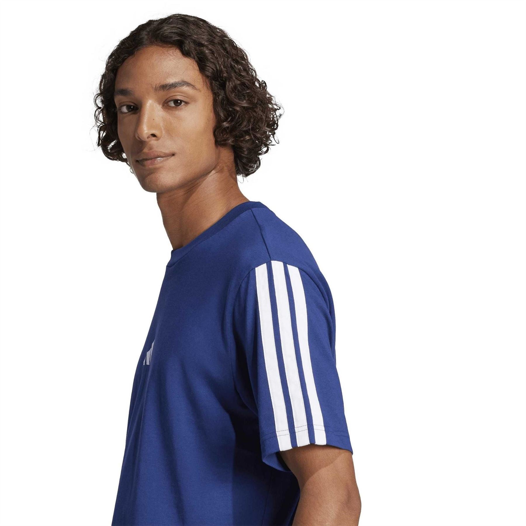 adidas Mens 3-Stripes T-Shirt