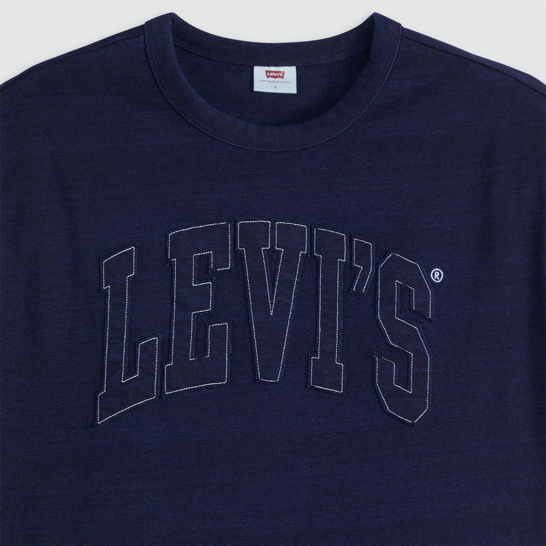 Levis 1873 Arch Lettering Crew Neck Short Sleeve T-Shirt