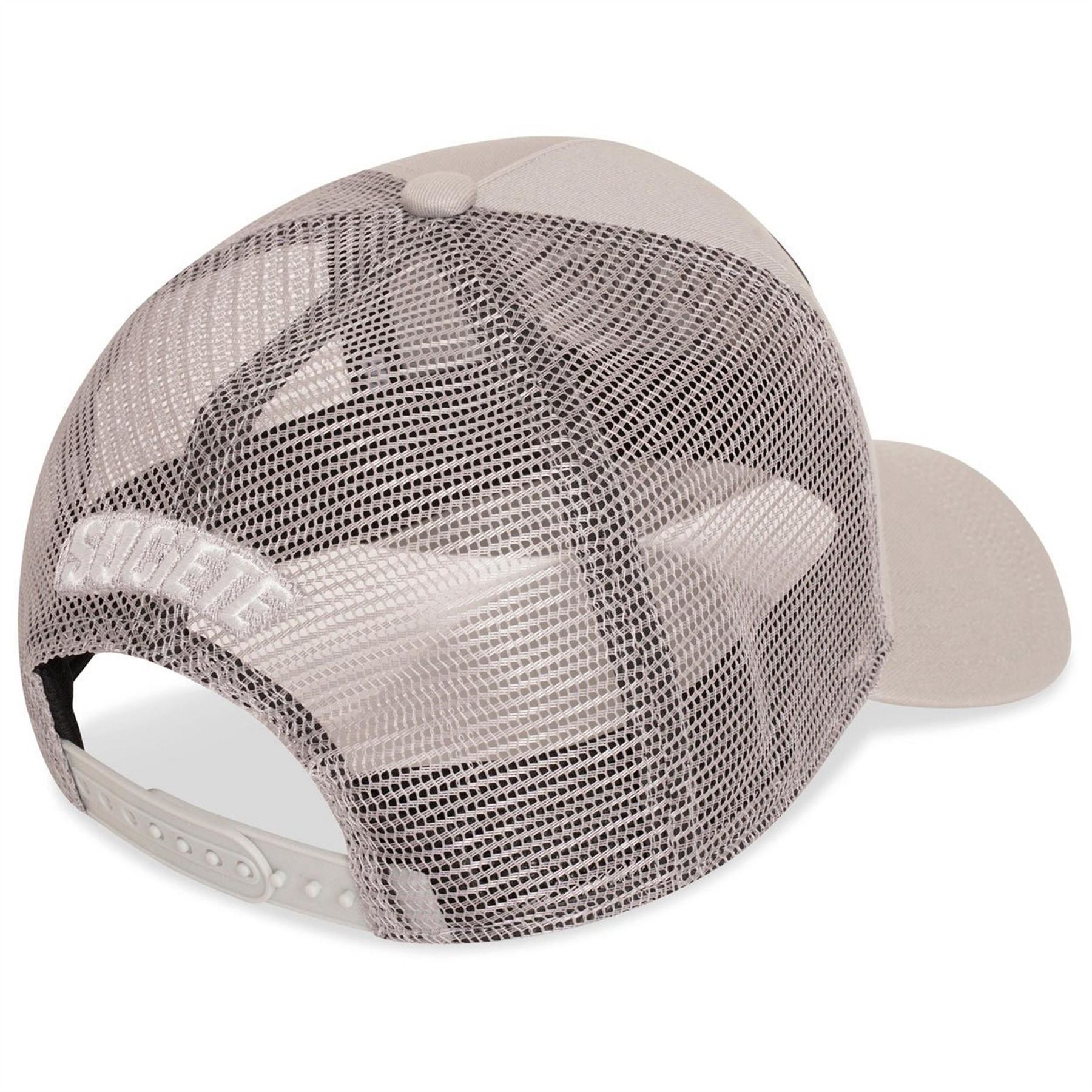 Societe Noir Logo Lettering Adjustable Trucker Cap