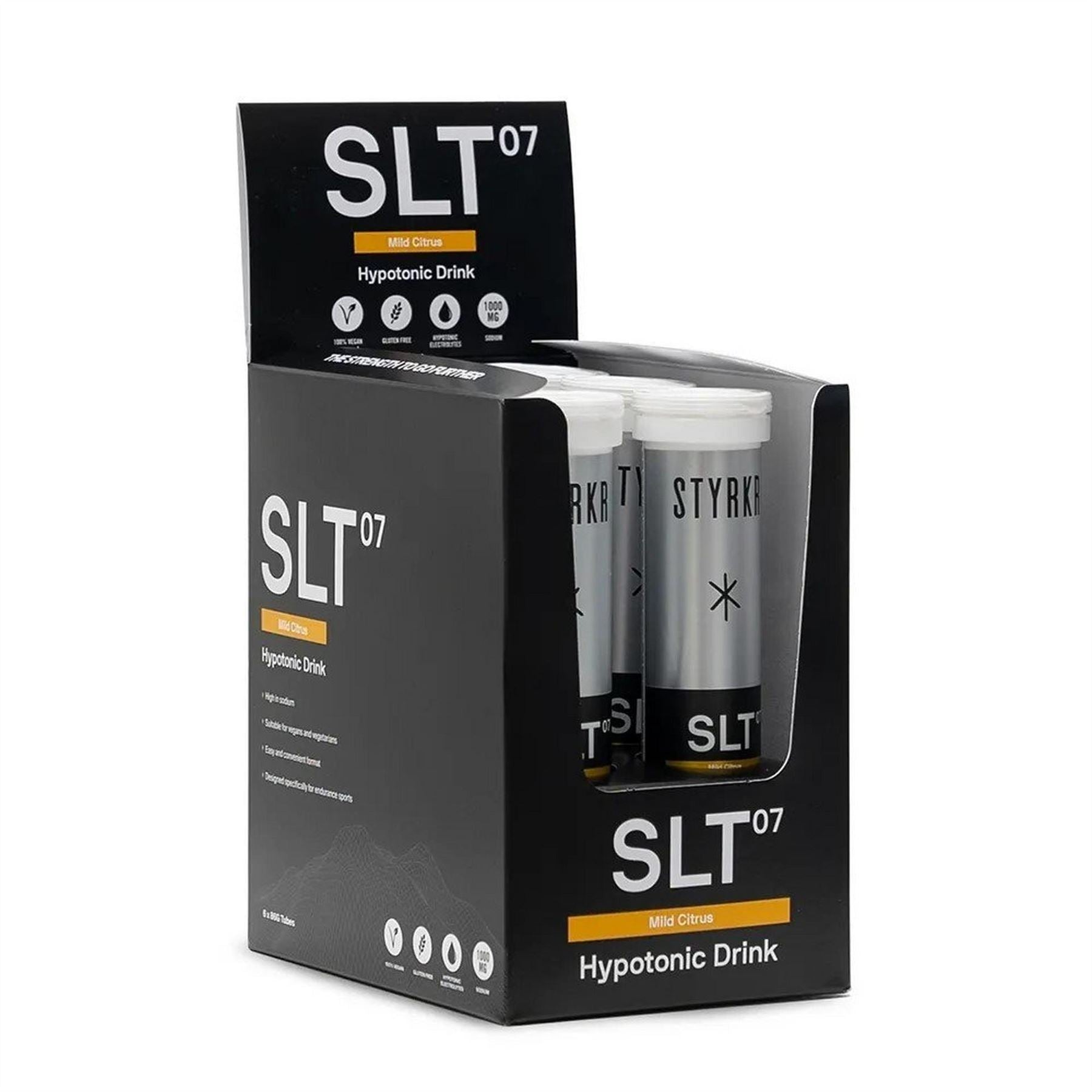 STYRKR Lemon 1000 Mg Sodium Hydration Tablets Box Of 6