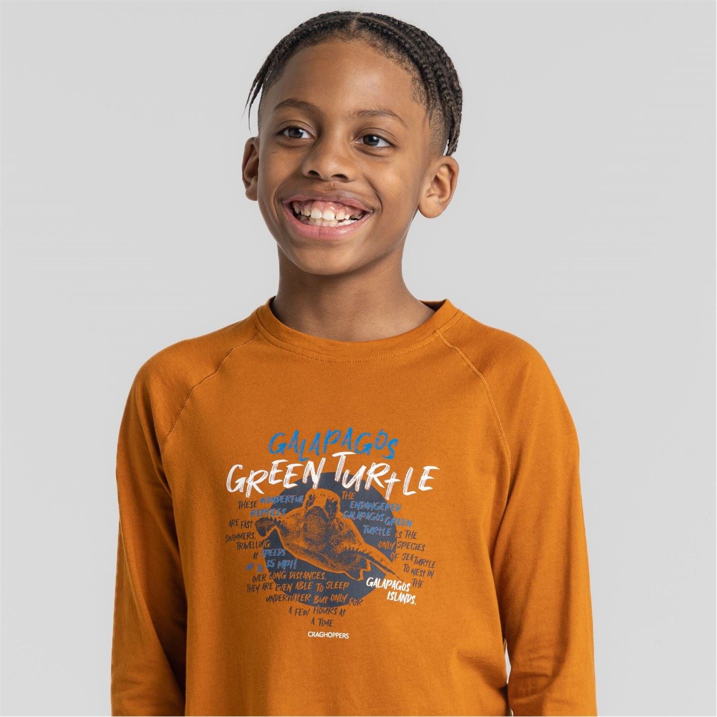 Craghoppers Kids Crag Colly Long Sleeve Shirt