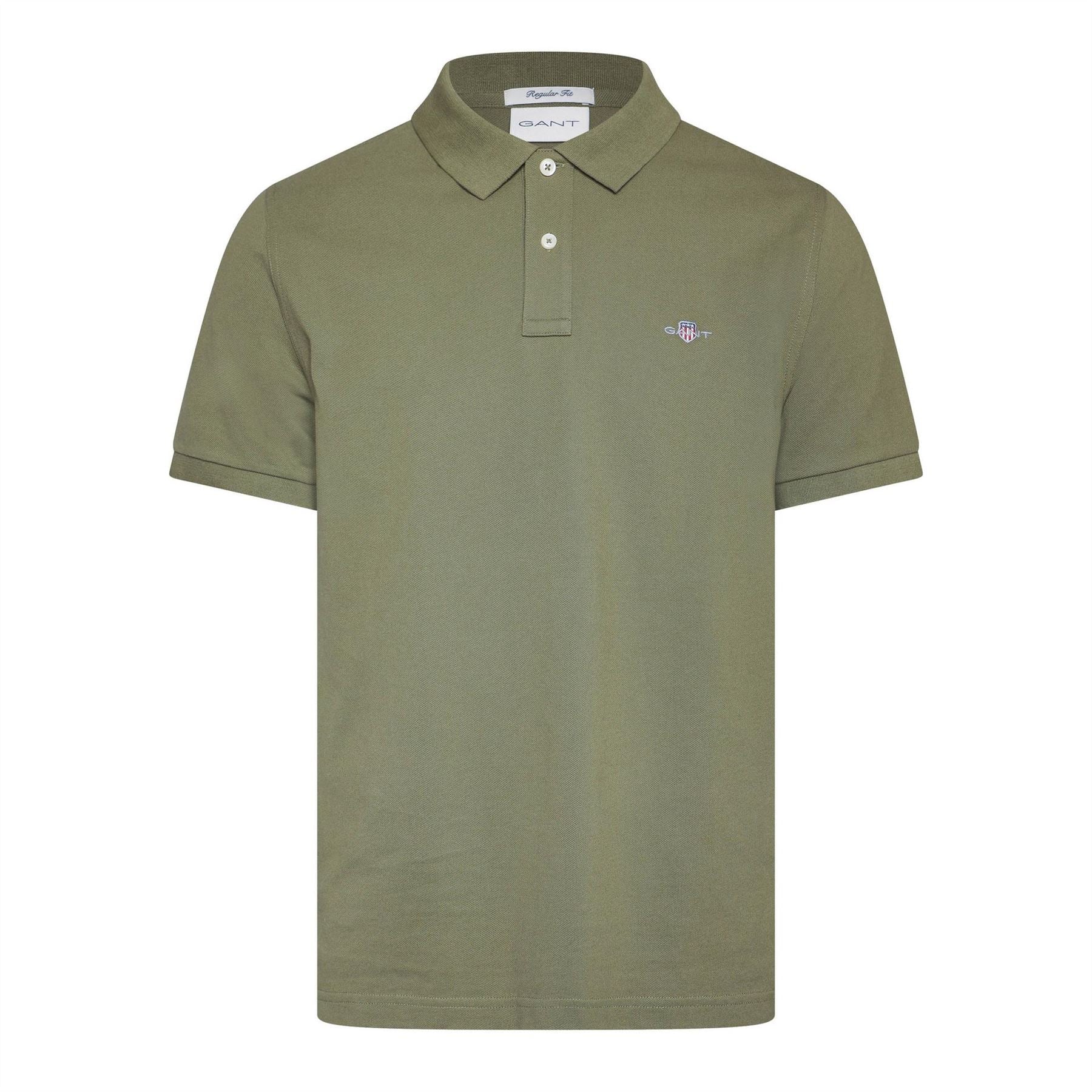Gant Collared Neck Short Sleeve Regular Fit Shirt