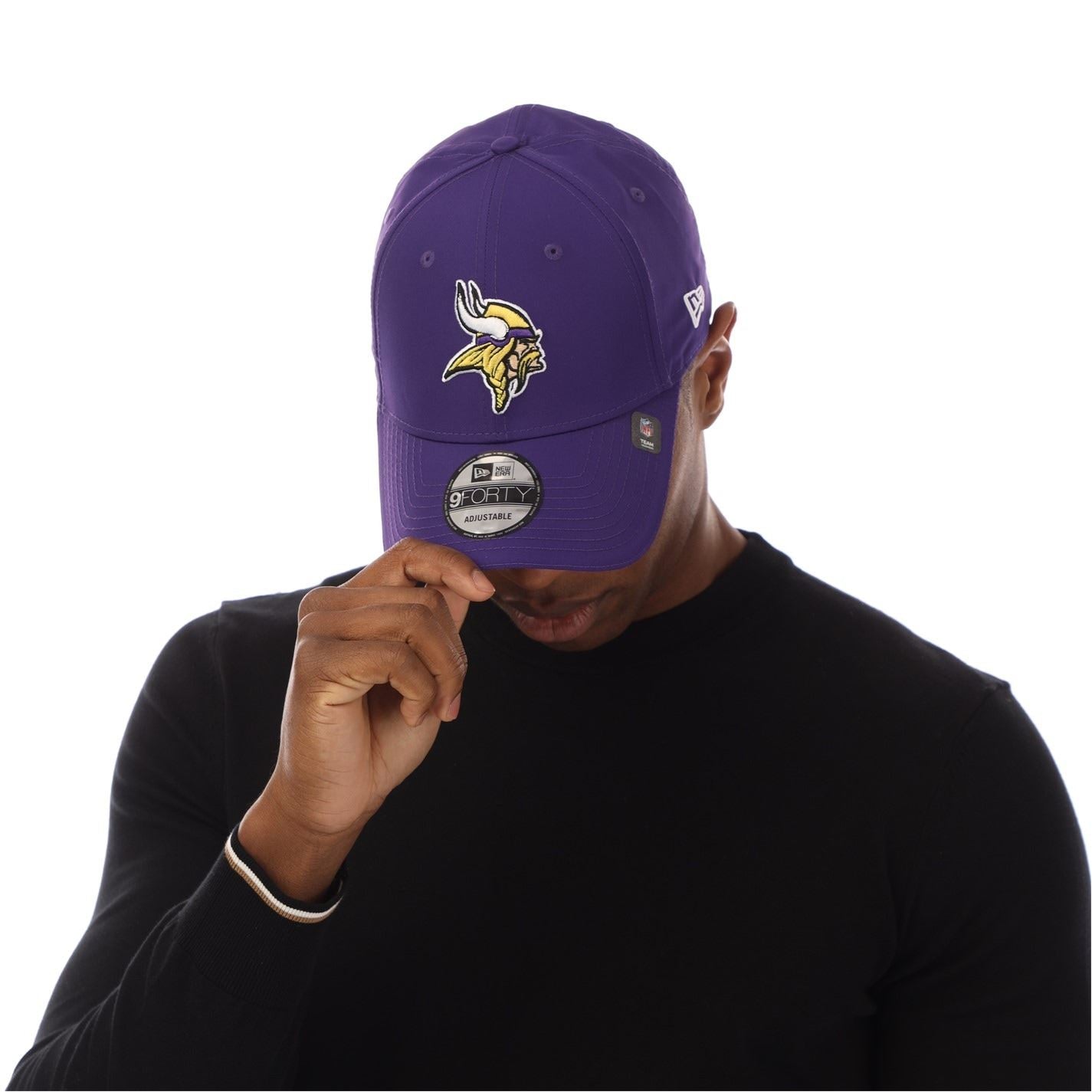 New Era 9 Forty Logo Print Adjustable Baseball Cap