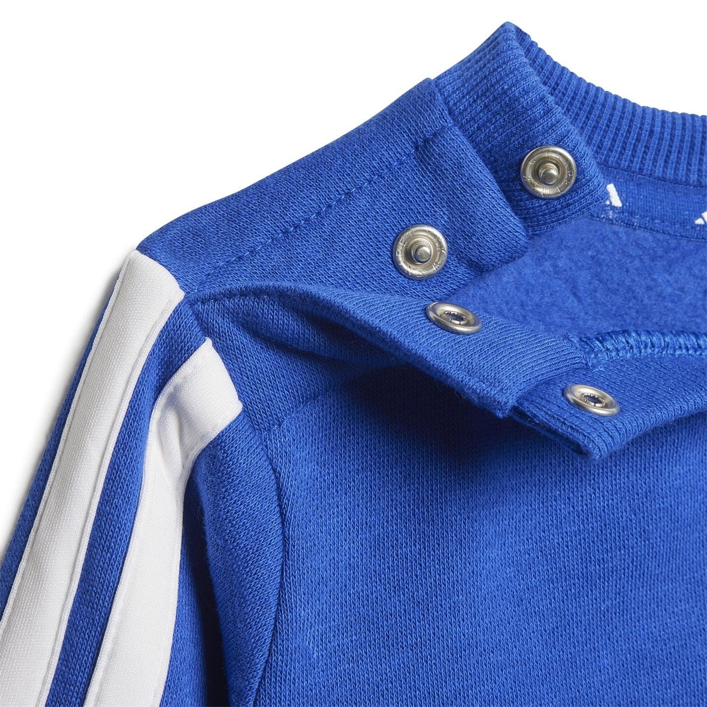 adidas Tiberio 3 Stripes Colorblock Fleece Track Suit Infants