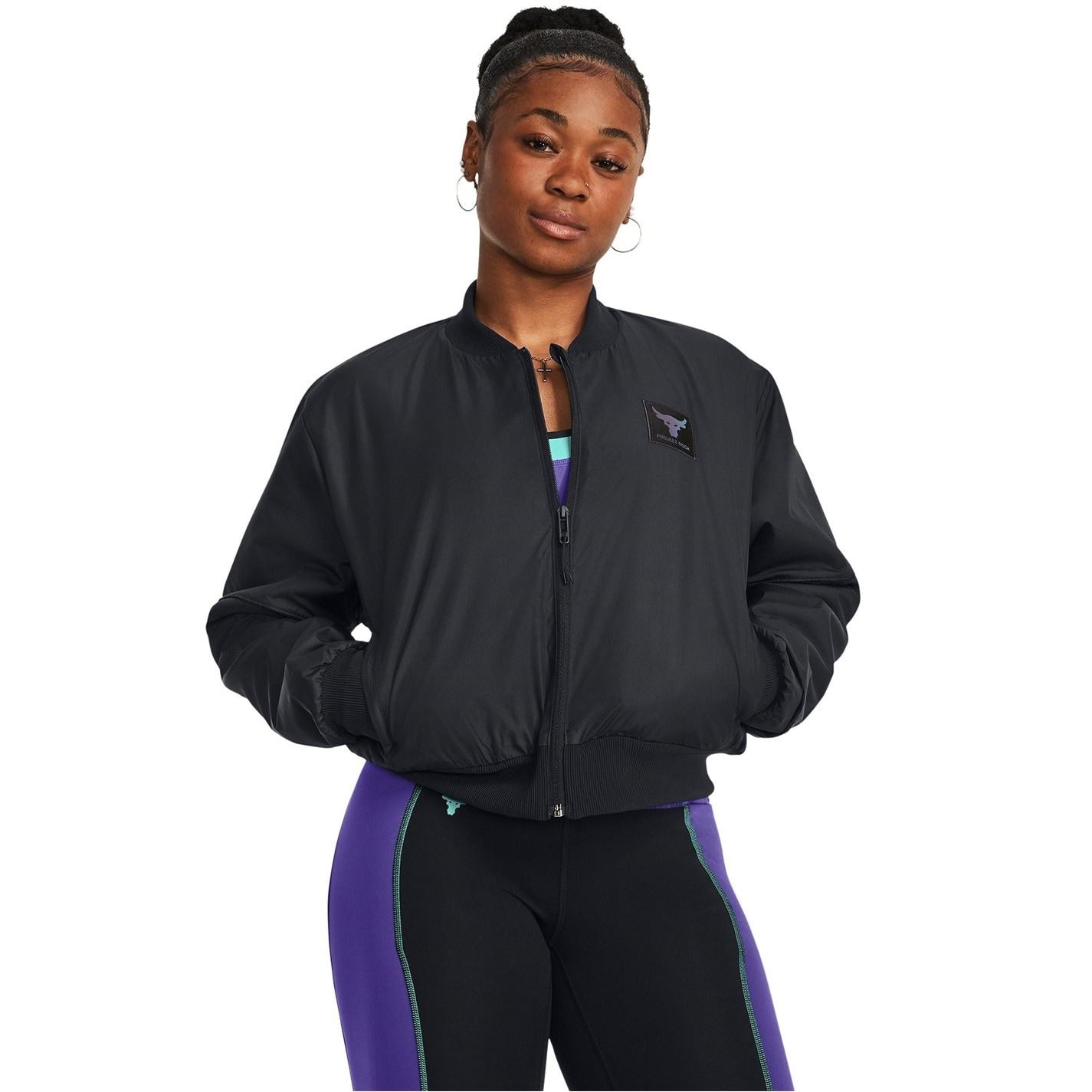 Under Armour Womens Armour Pjt Rck Ws Bomber Jacket Training
