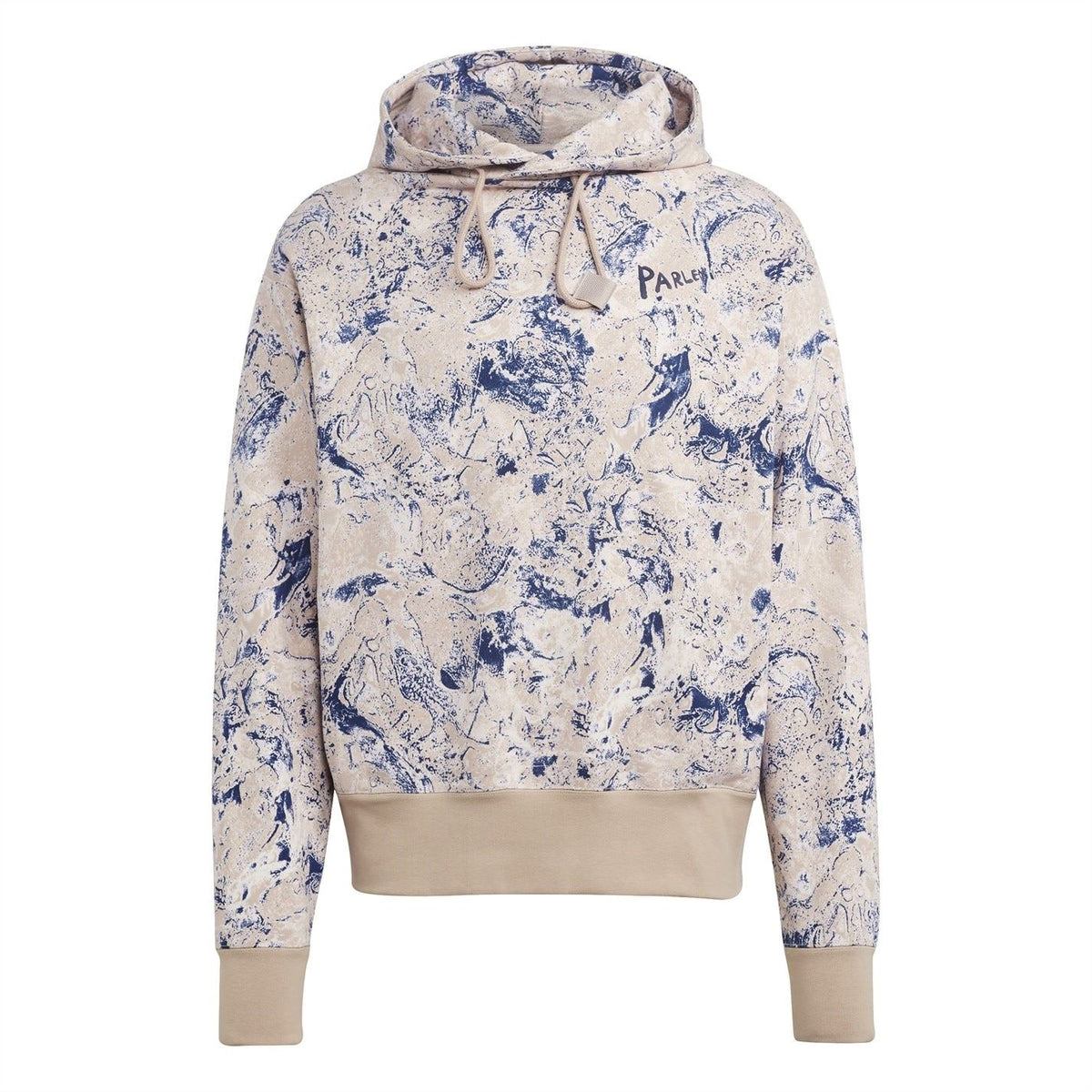 adidas Hooded Relaxed Fit Long Sleeve Sweatshirt