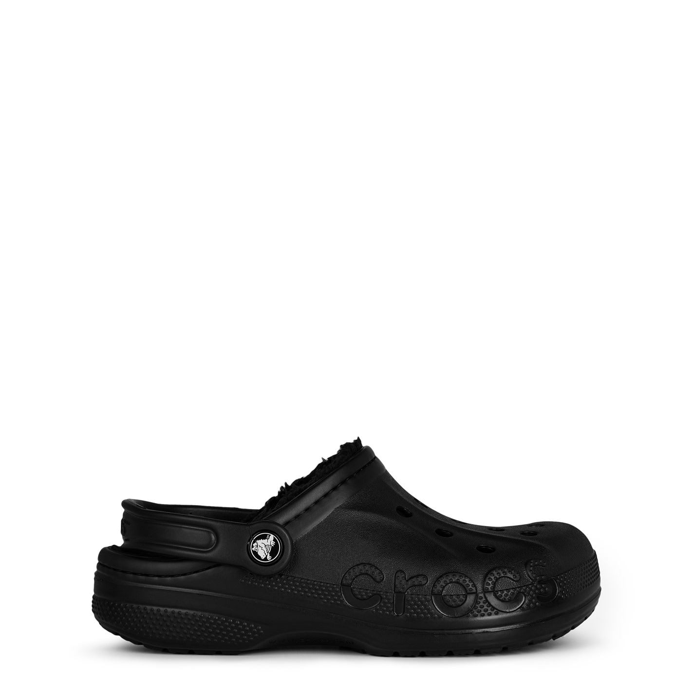 Crocs Baya Lined Flat Heel Mules