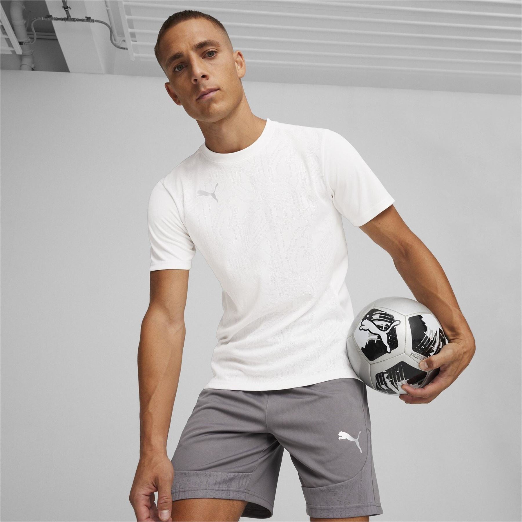 Puma Teamfinal Training Short Sleeve Performance T-Shirt