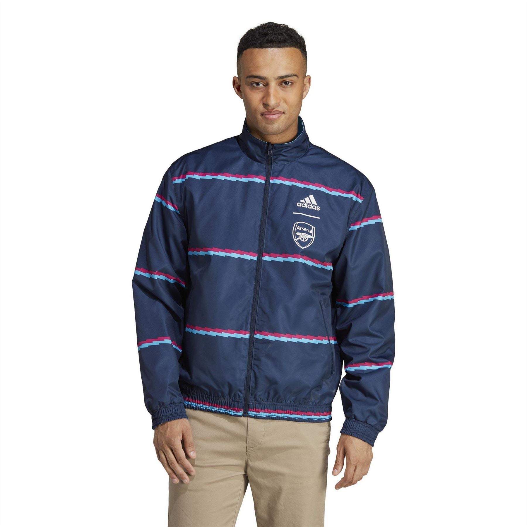 adidas Arsenal Anthem Jacket 2022 2023 Adults