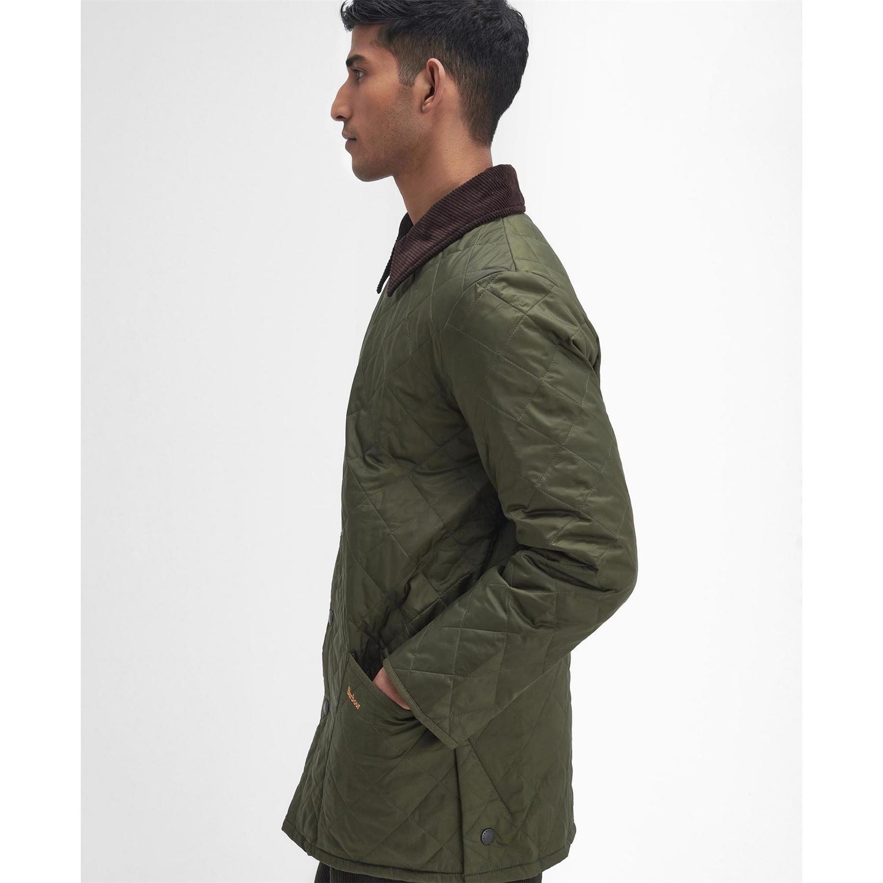 Barbour Heritage Liddesdale Diamond Quilted Long Sleeve Quilted Jacket