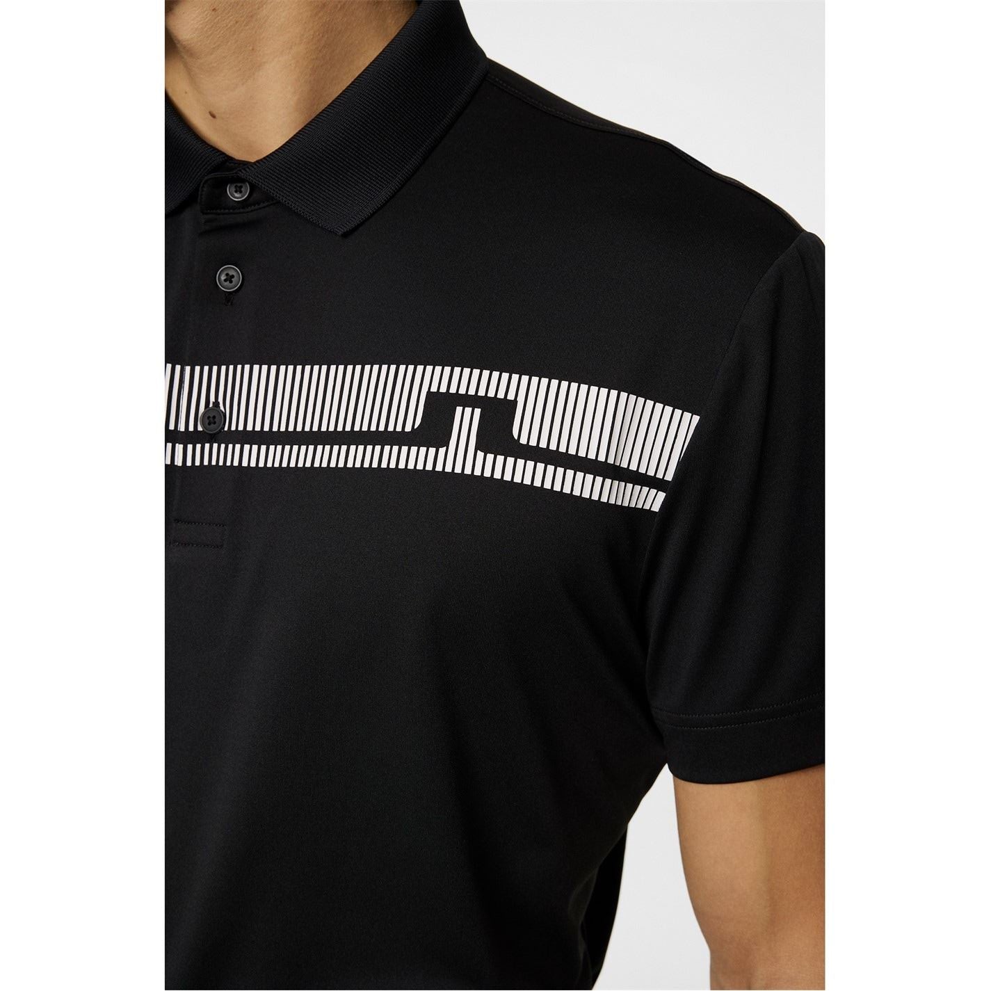 J Lindeberg Golf Short Sleeve Performance Polo Shirt