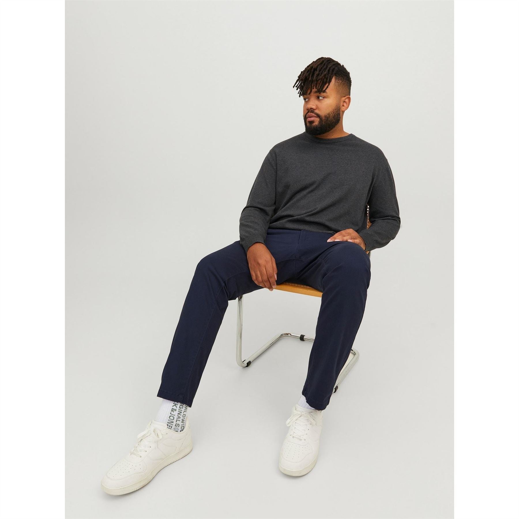 Jack and Jones Mens Dave Chino Trouser Plus Size