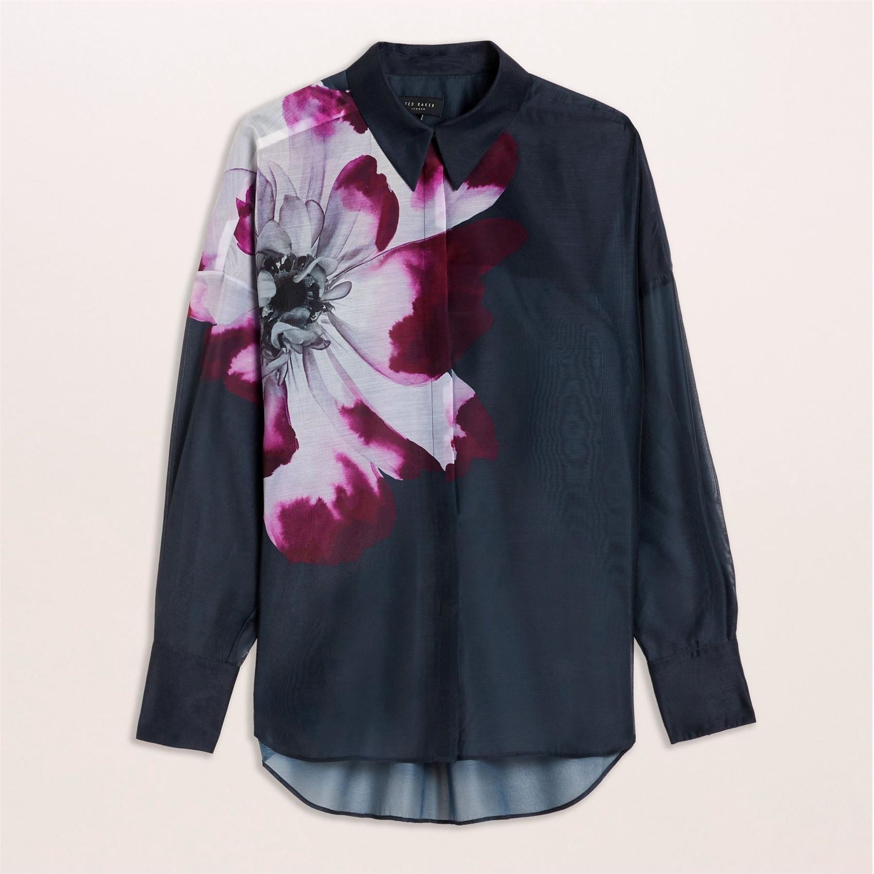 Ted Baker Orrin Floral Long Sleeve Patterned Shirt