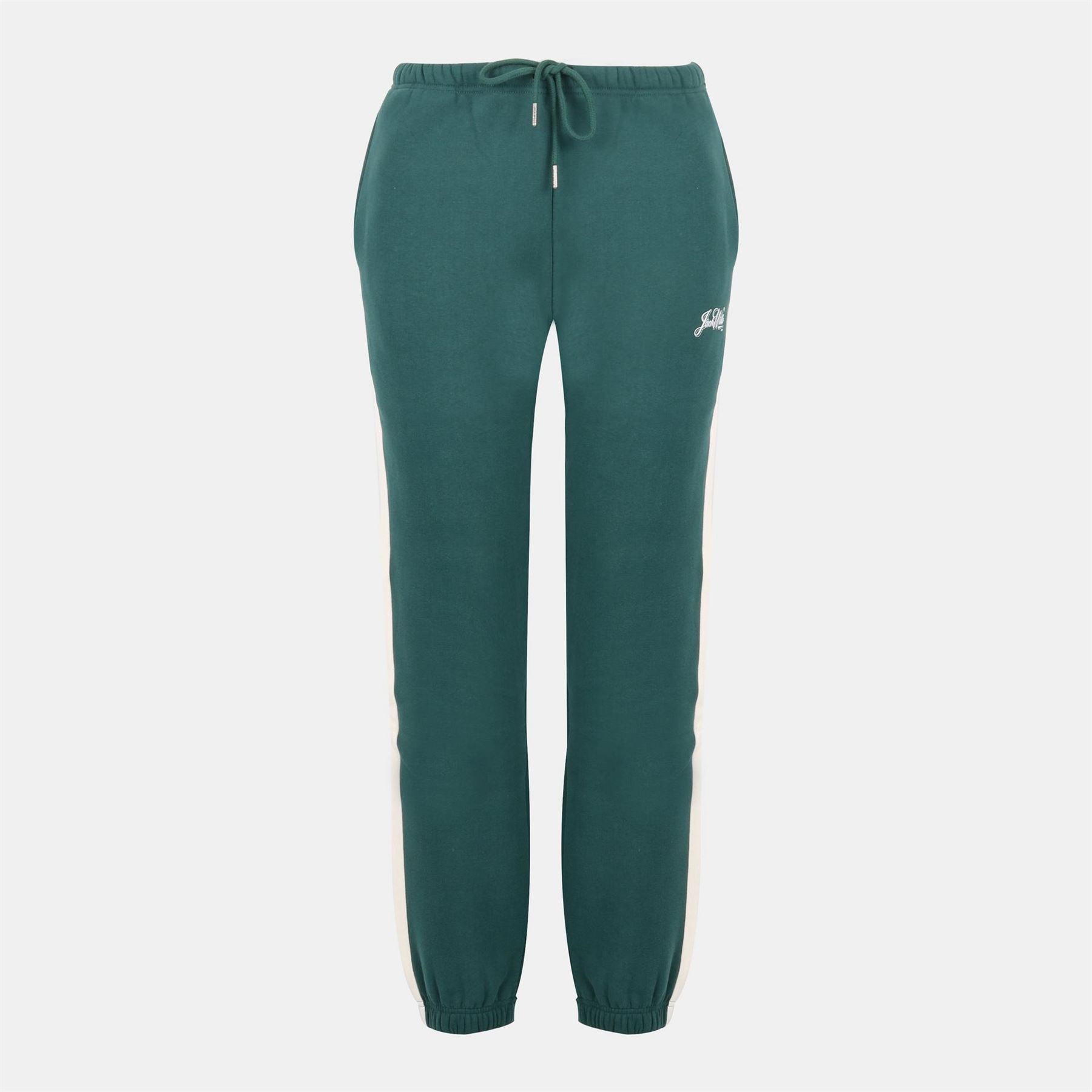 Jack Wills Script Slim Solid Patterned Joggers