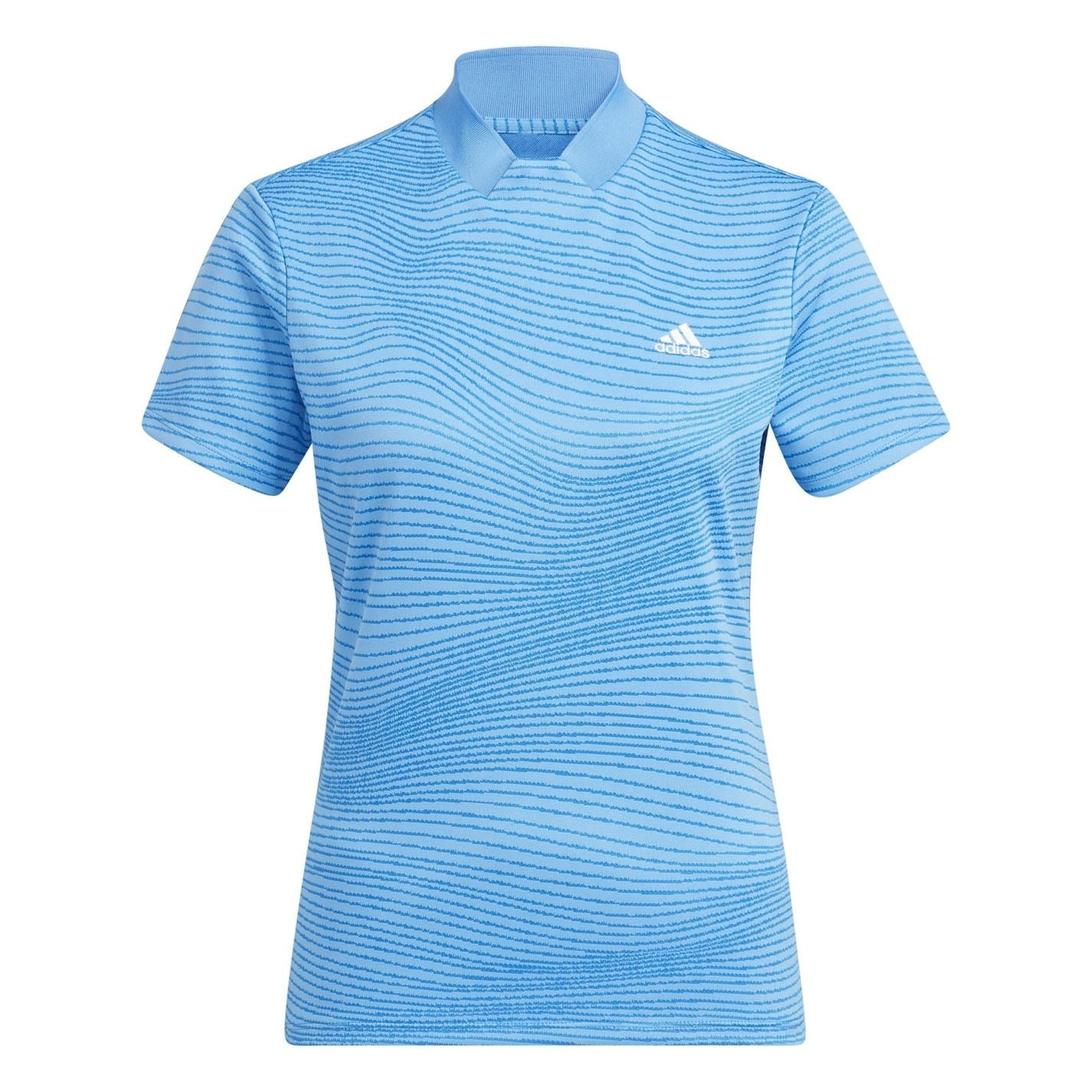 adidas Womens Made To Be Remade Rib Collar Polo Shirt