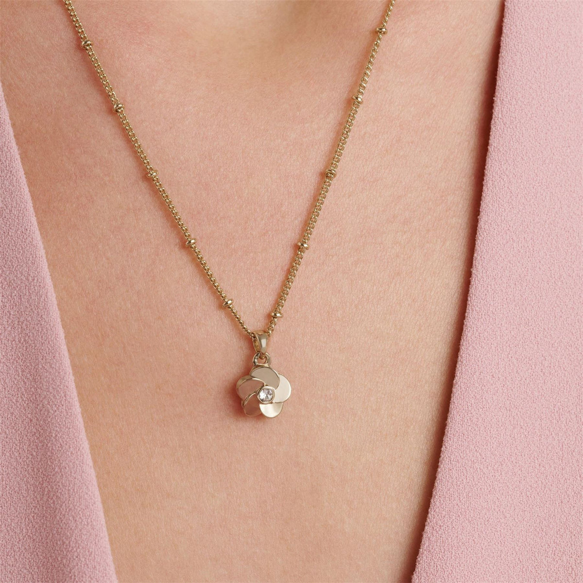 Ted Baker Parnela Pendant Necklace with Charm