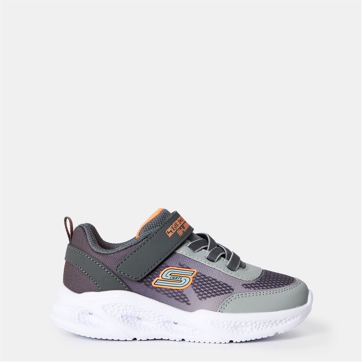 Skechers Gore  And  Strap Sneaker W Mult Light Up Trainers Boys