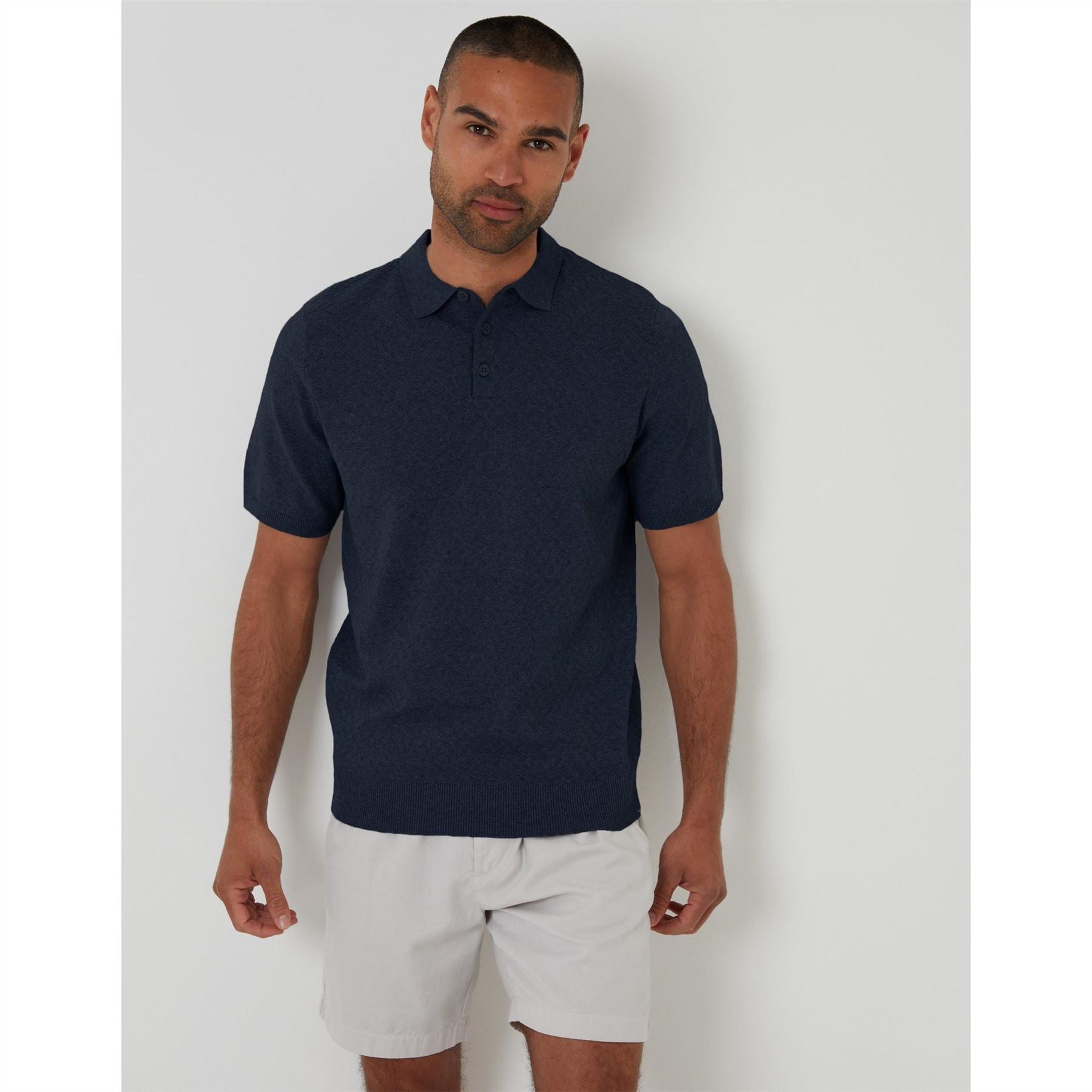 Threadbare Ollerton Collared Neck Short Sleeve Polo Shirt
