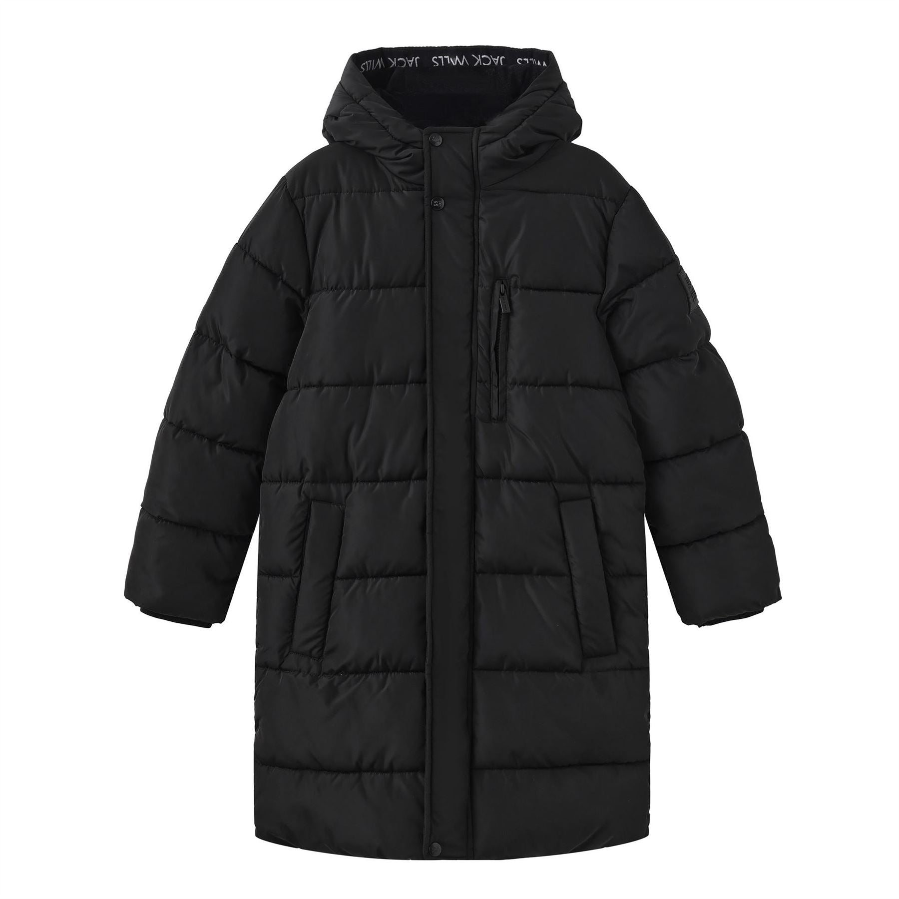 Jack Wills Junior Longline Padded Coat
